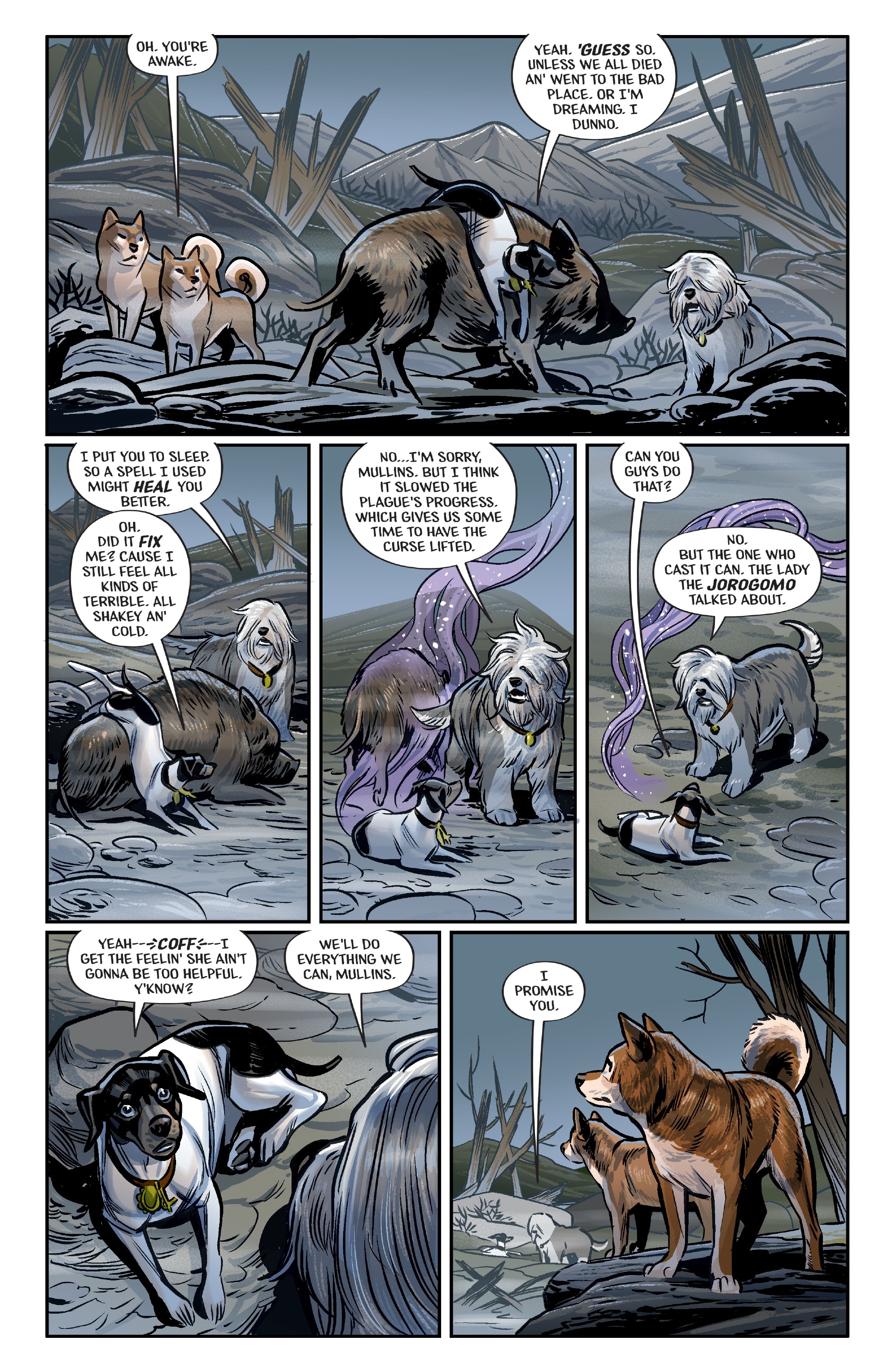 Read online Beasts of Burden: Occupied Territory comic -  Issue #4 - 4