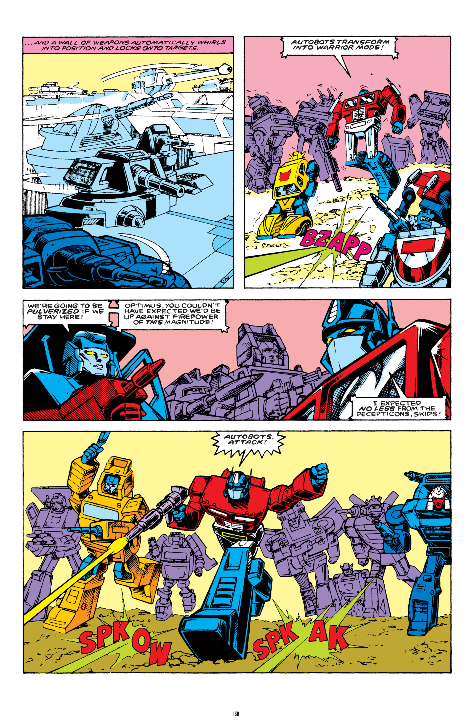 Read online The Transformers Classics comic -  Issue # TPB 2 - 131
