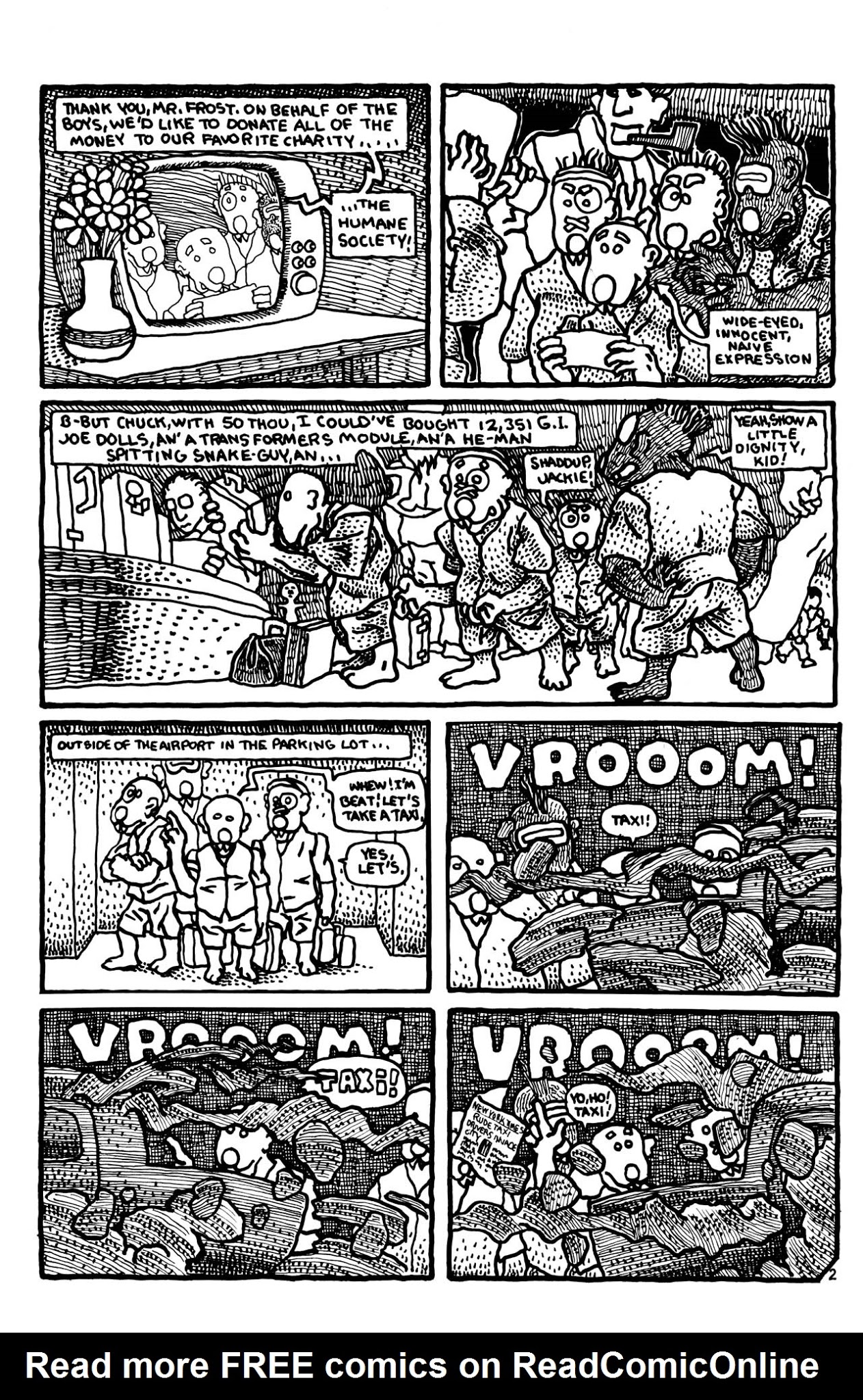 Read online Adolescent Radioactive Black Belt Hamsters comic -  Issue #2 - 4