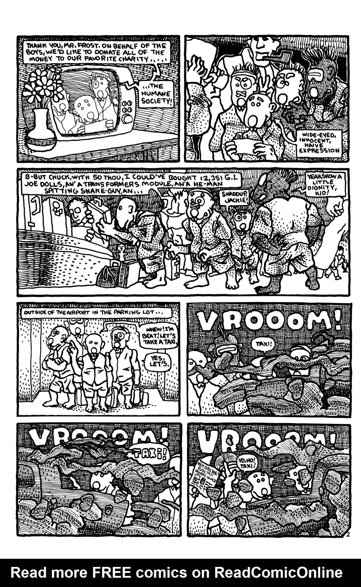 Read online Adolescent Radioactive Black Belt Hamsters comic -  Issue #2 - 4