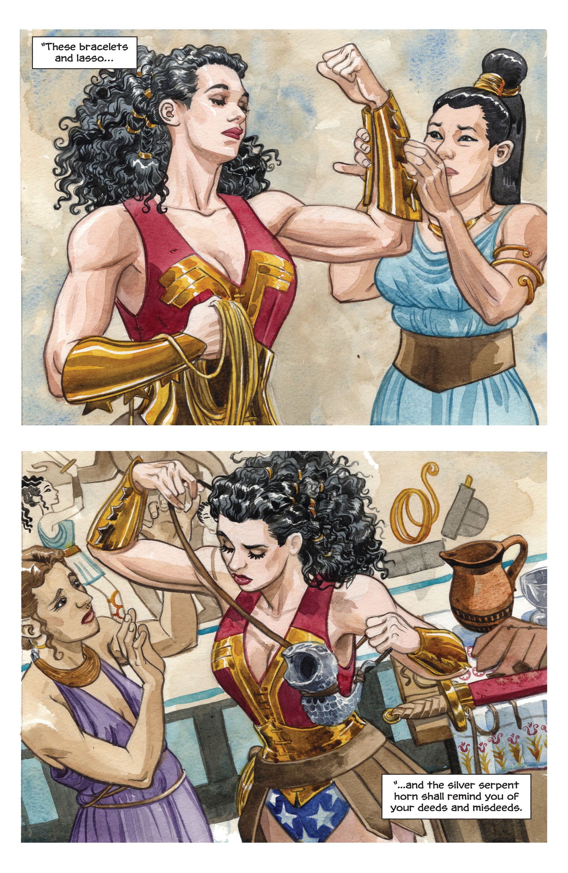 Read online Wonder Woman: The True Amazon comic -  Issue # Full - 123