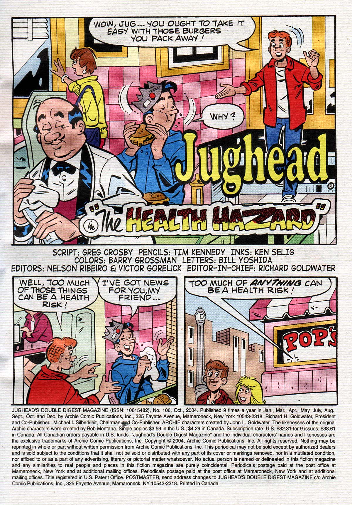 Read online Jughead's Double Digest Magazine comic -  Issue #106 - 3