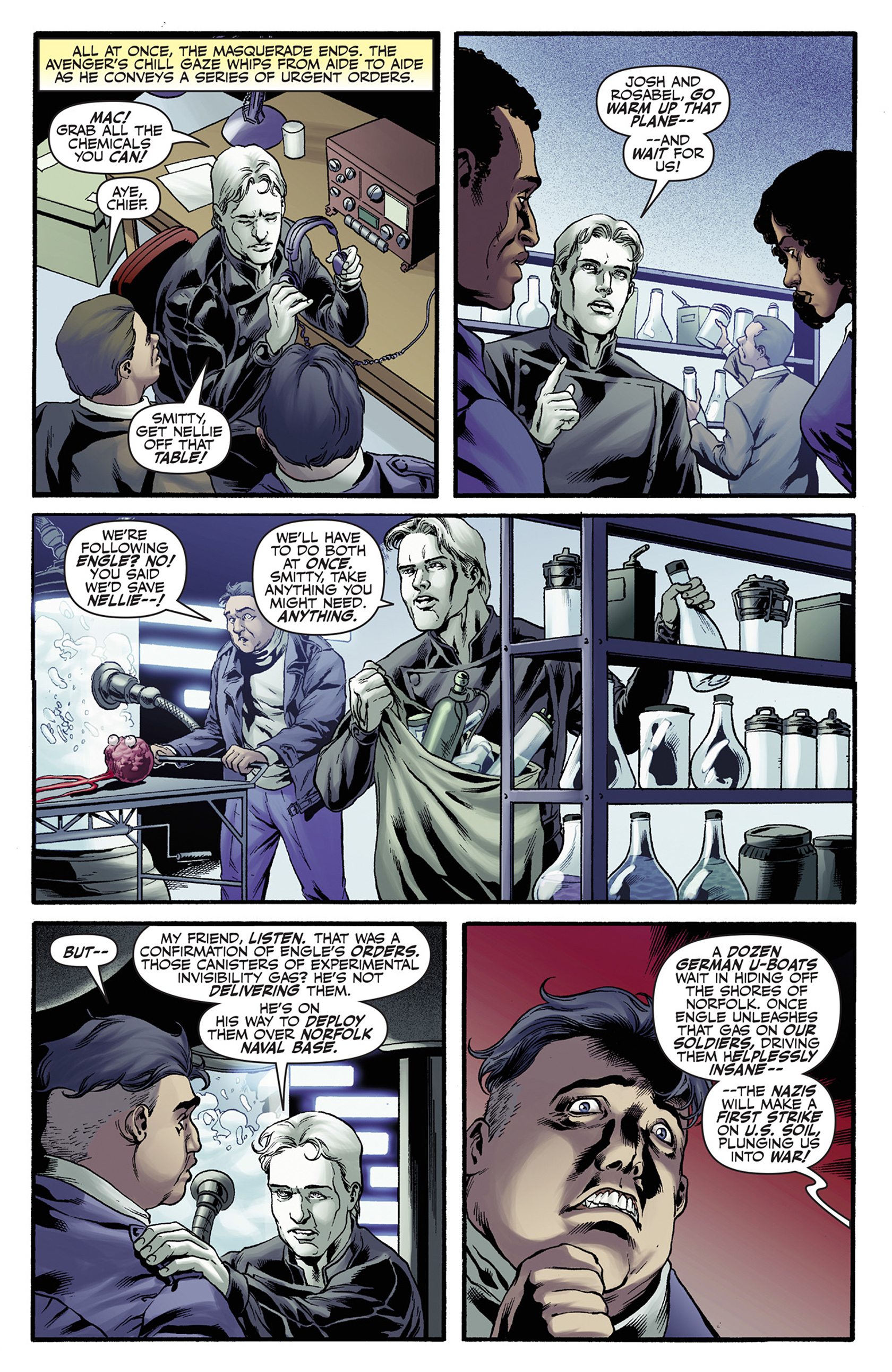 Read online Justice Inc.: The Avenger comic -  Issue #4 - 5