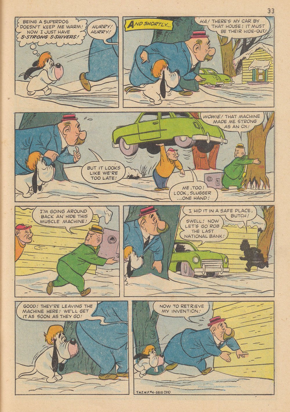 Read online M.G.M.'s Tom and Jerry's Winter Fun comic -  Issue #4 - 36