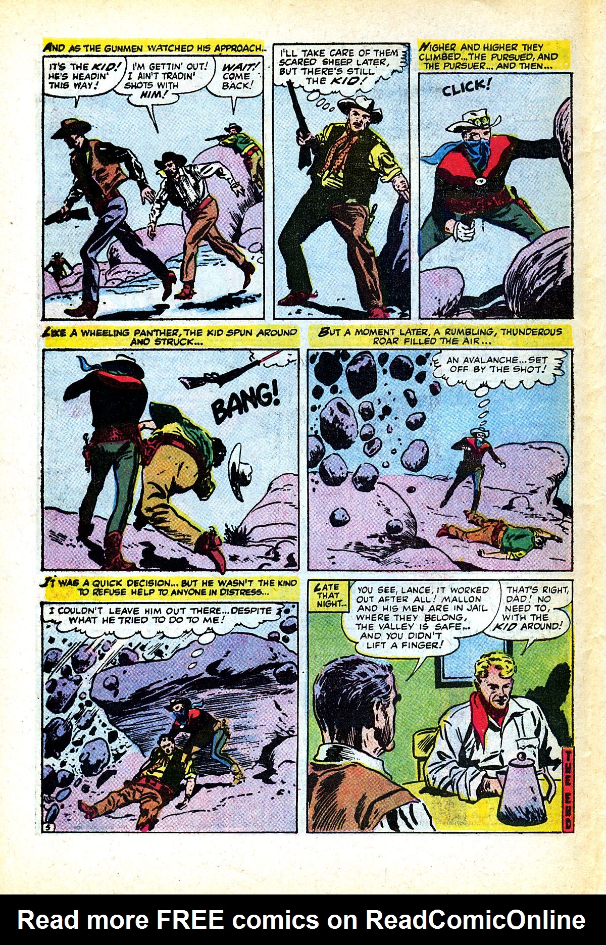 Read online The Outlaw Kid (1970) comic -  Issue #6 - 30