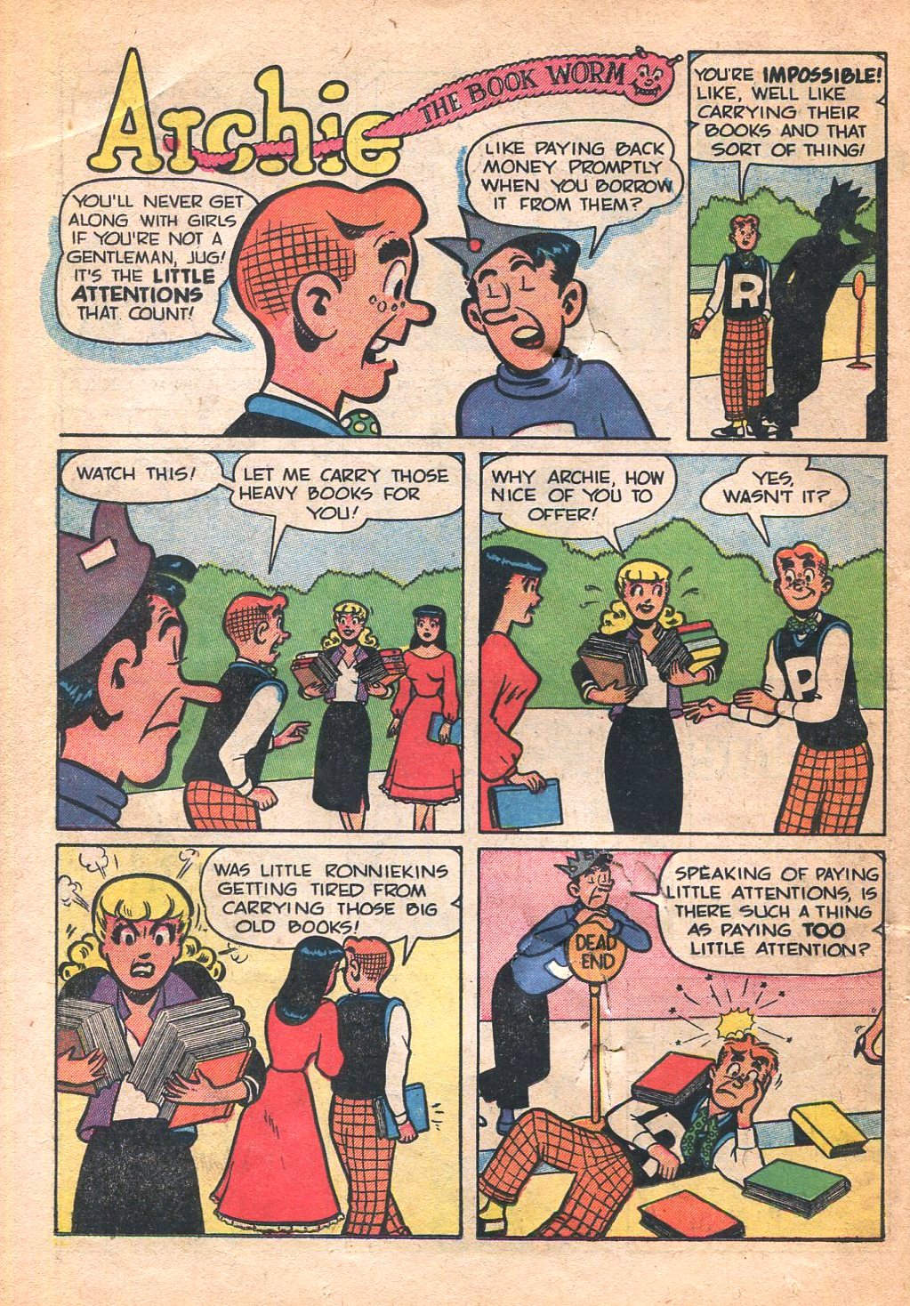 Read online Archie's Joke Book Magazine comic -  Issue #2 - 26
