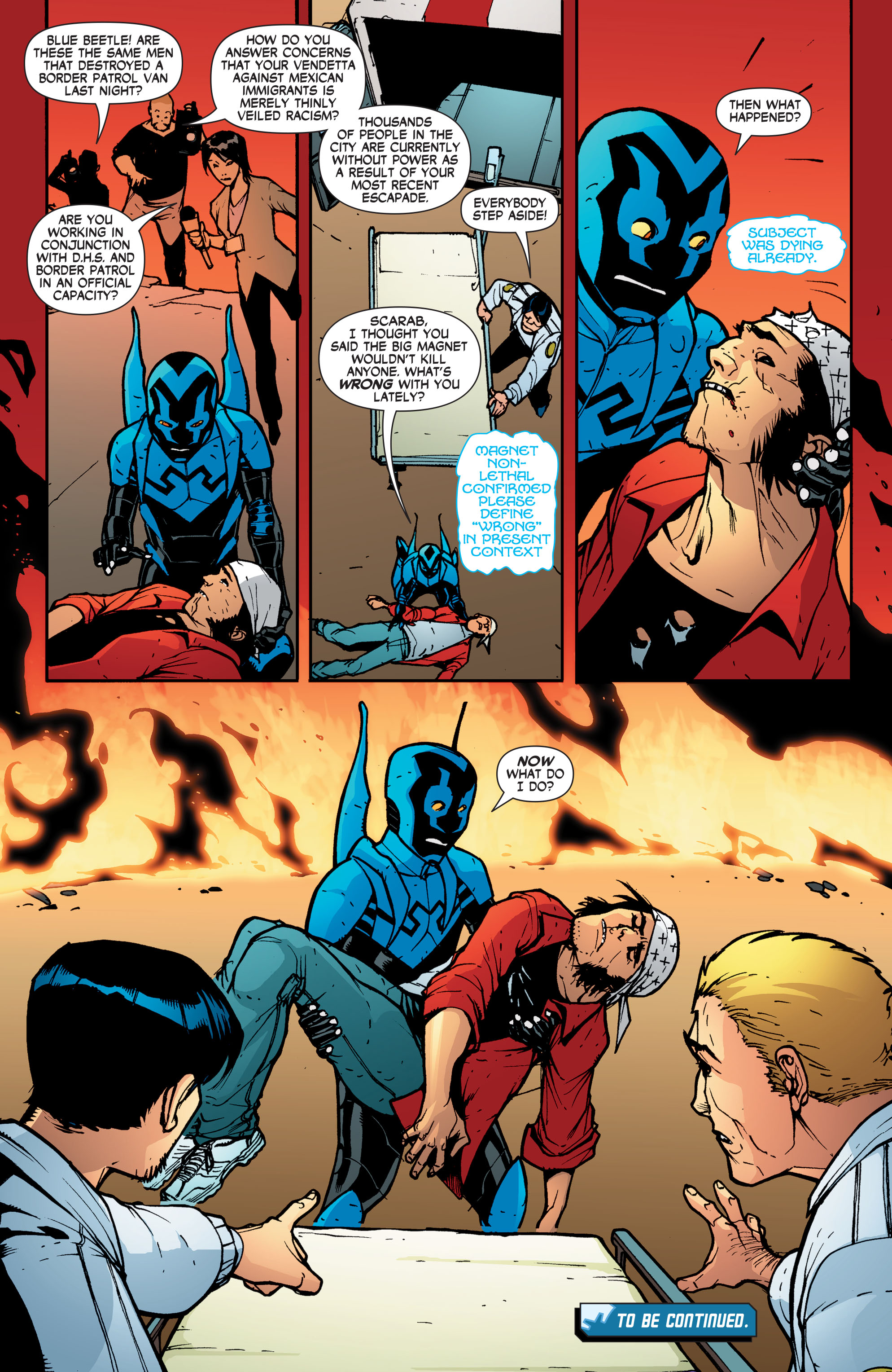 Read online Blue Beetle (2006) comic -  Issue #30 - 23
