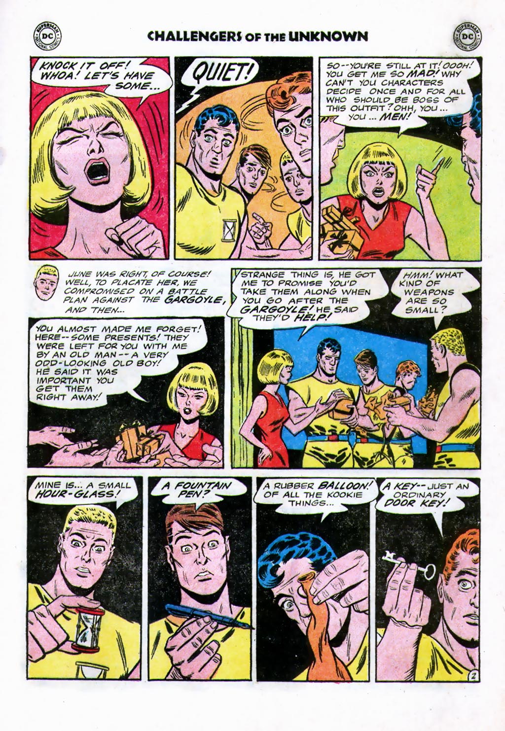 Read online Challengers of the Unknown (1958) comic -  Issue #46 - 21