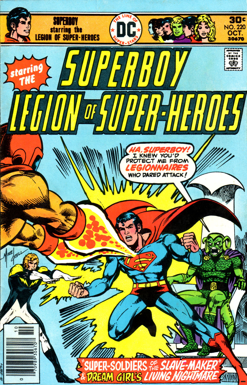 Read online Superboy (1949) comic -  Issue #220 - 1