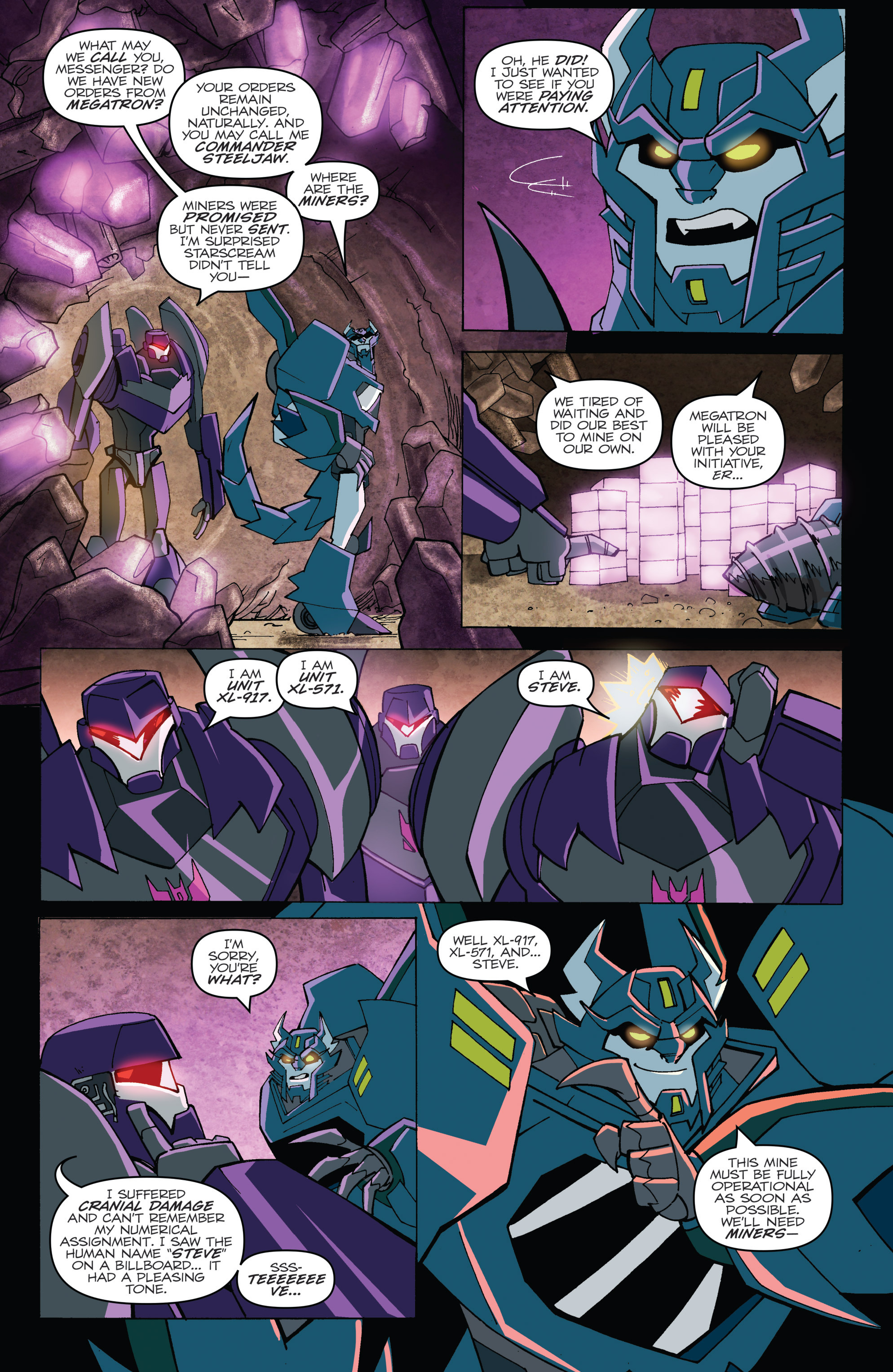 Read online Transformers: Robots In Disguise (2015) comic -  Issue #5 - 12