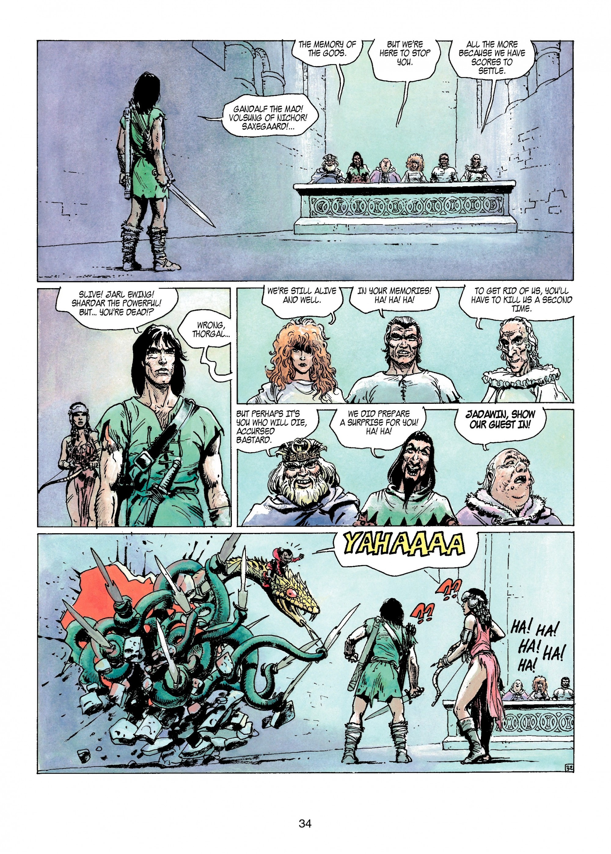 Read online Thorgal comic -  Issue #11 - 34