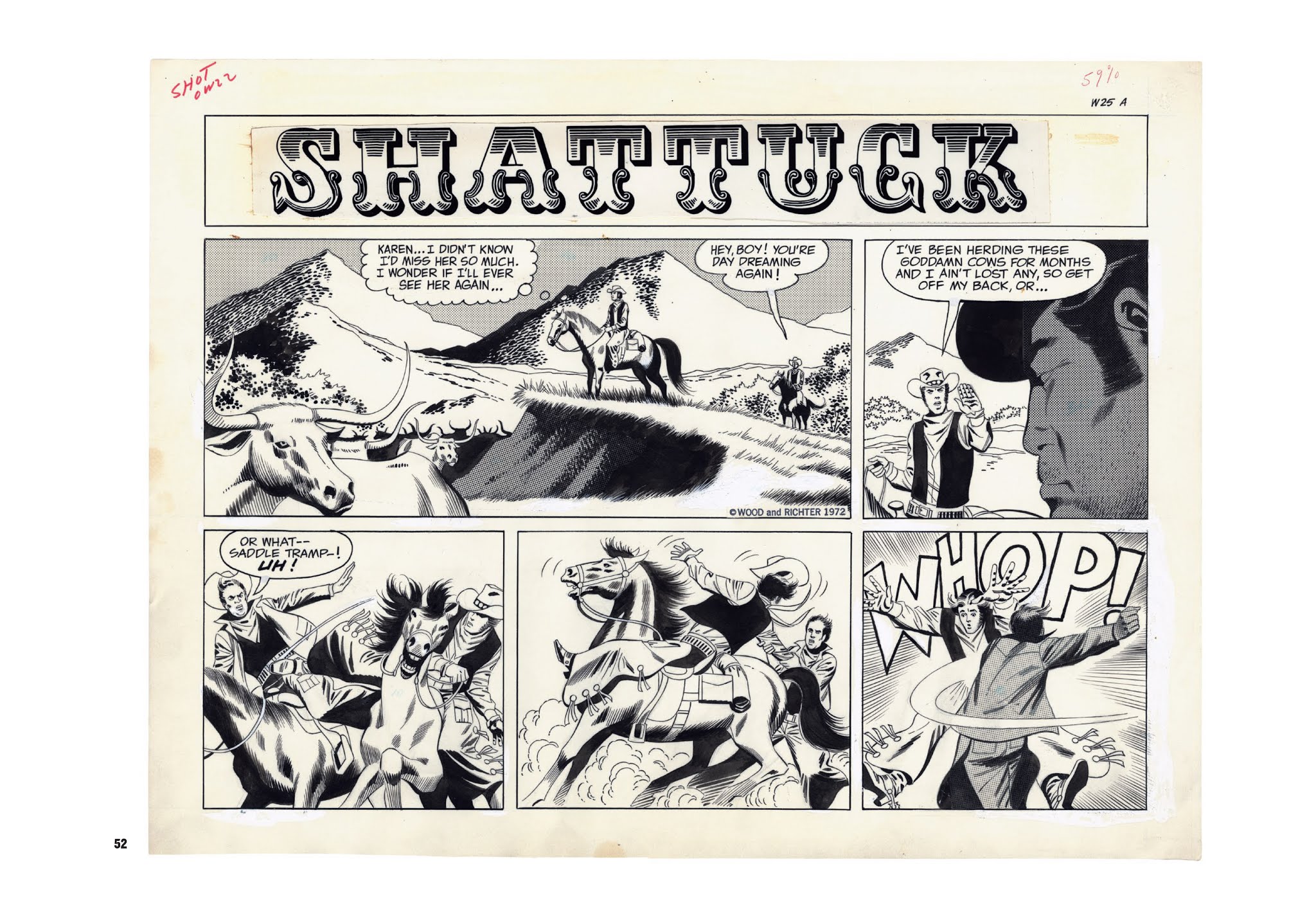 Read online Wallace Wood Presents Shattuck comic -  Issue # TPB - 52