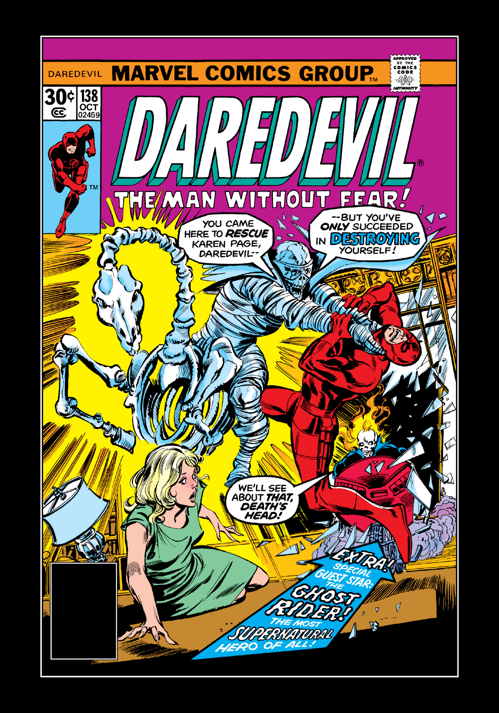 Read online Marvel Masterworks: Daredevil comic -  Issue # TPB 13 (Part 1) - 100