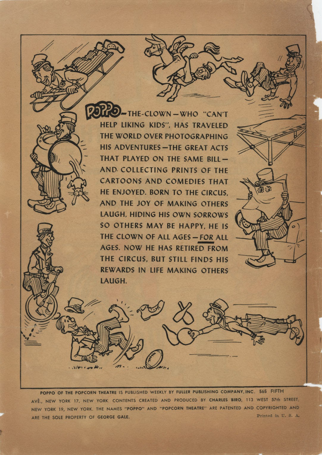 Read online Poppo of the Popcorn Theatre comic -  Issue #11 - 2