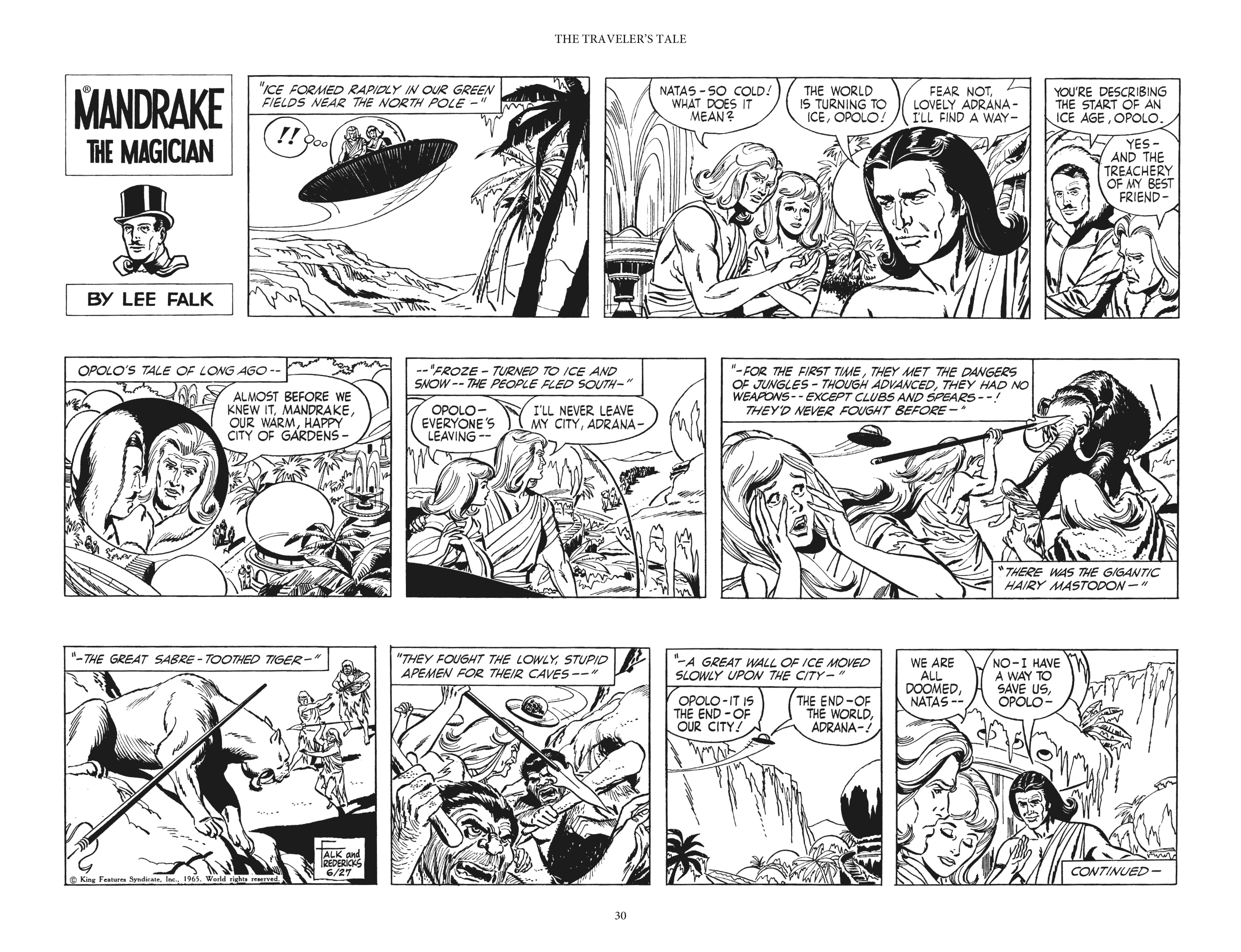 Read online Mandrake the Magician: The Fred Fredricks Sundays comic -  Issue # TPB (Part 1) - 31