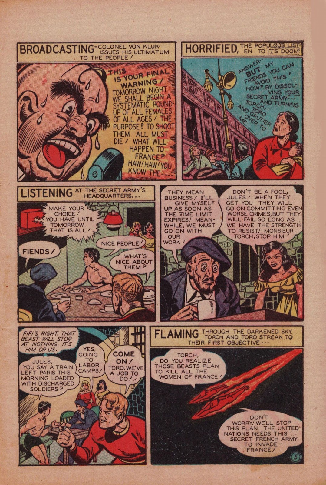 Marvel Mystery Comics (1939) issue 52 - Page 7