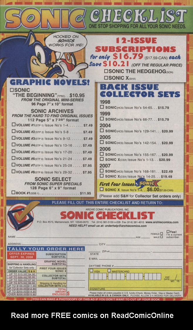 Read online Sonic X comic -  Issue #36 - 33