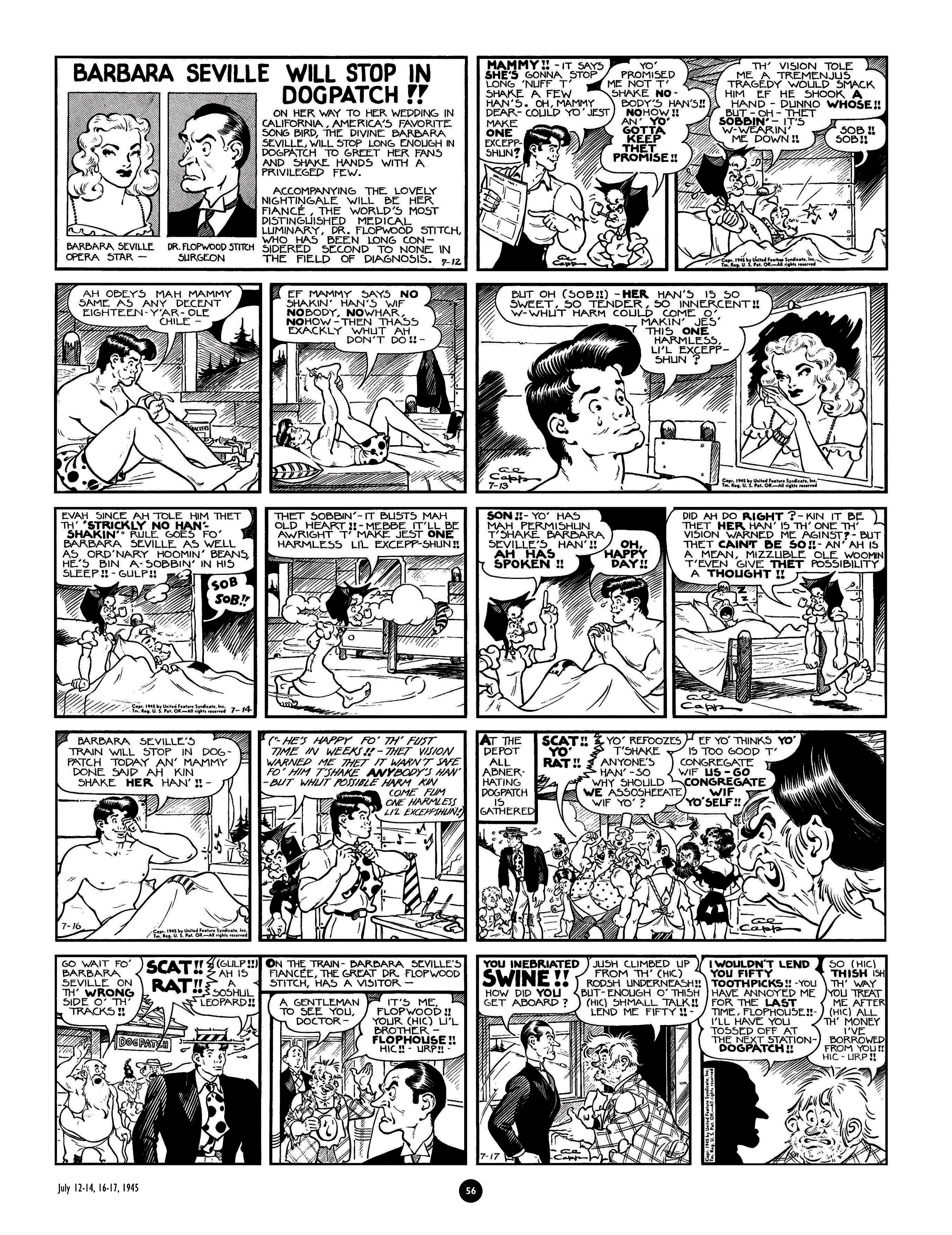 Read online Al Capp's Li'l Abner Complete Daily & Color Sunday Comics comic -  Issue # TPB 6 (Part 1) - 56