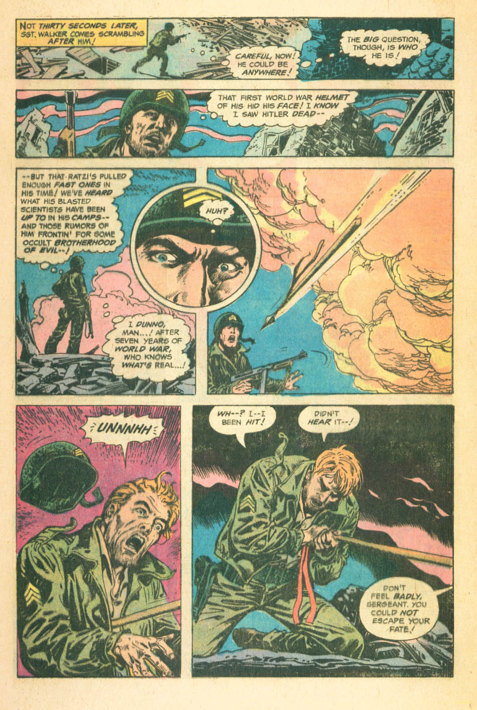 Read online Weird War Tales (1971) comic -  Issue #50 - 9