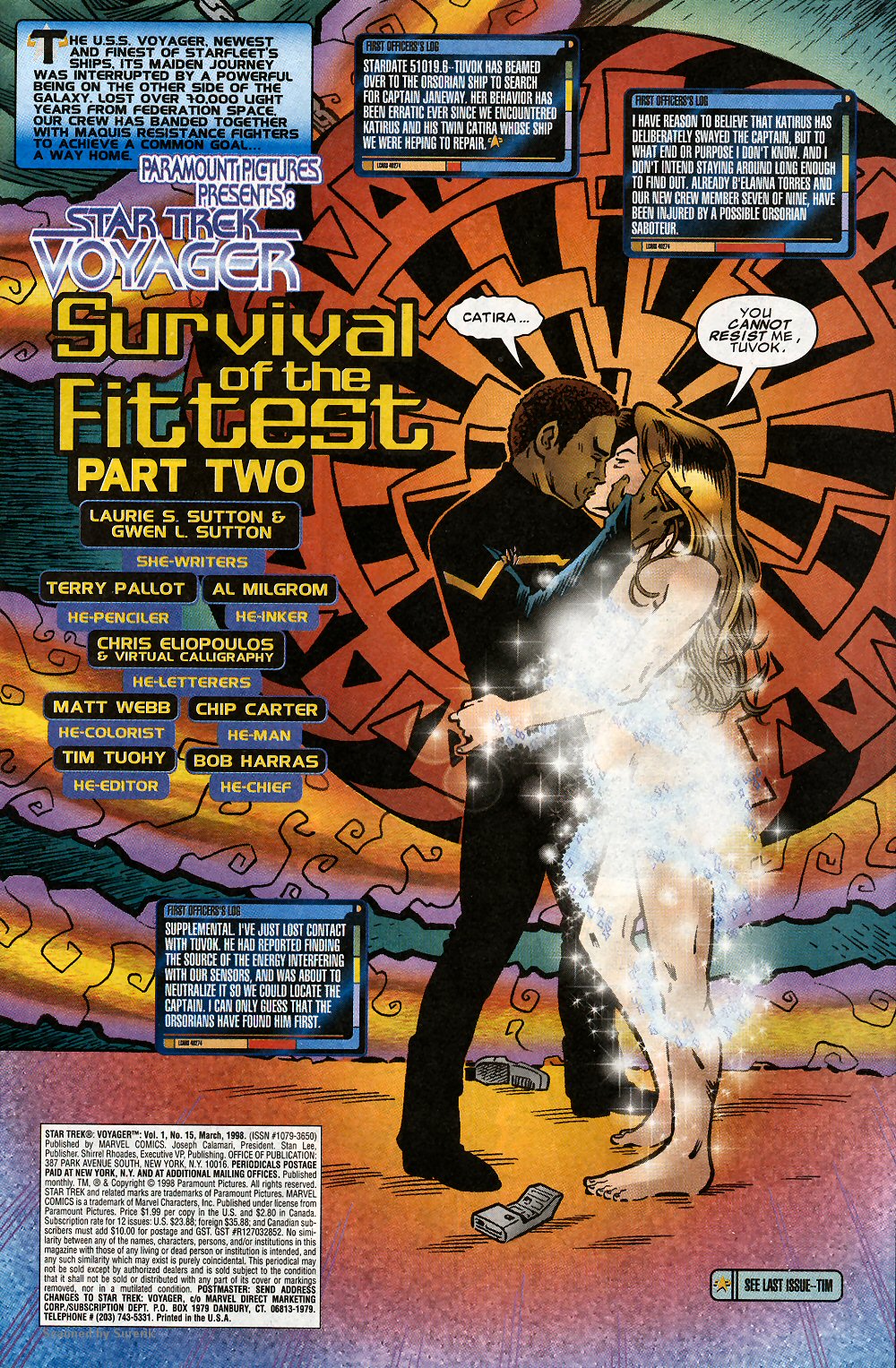 Read online Star Trek: Voyager comic -  Issue #15 - 4