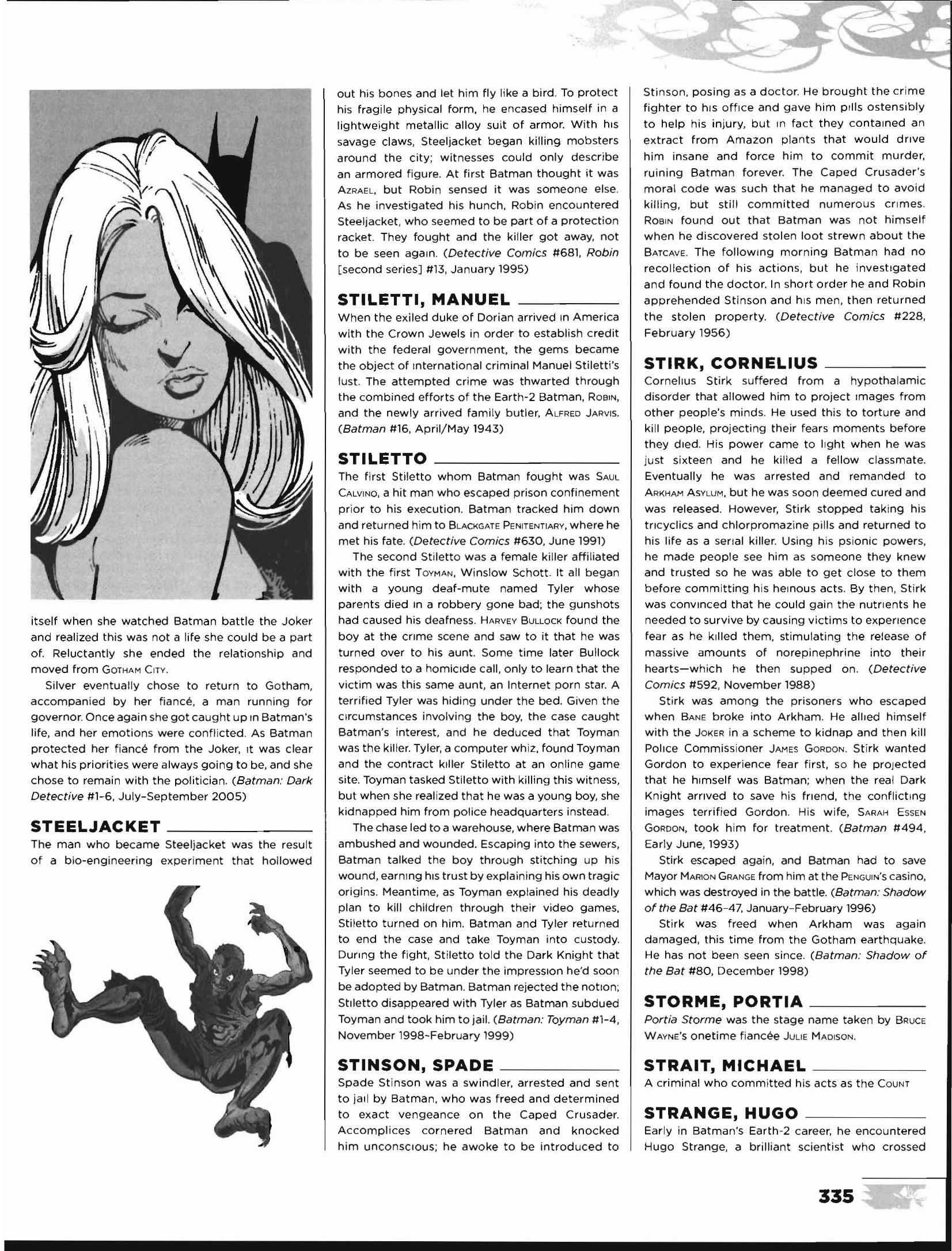 Read online The Essential Batman Encyclopedia comic -  Issue # TPB (Part 4) - 47