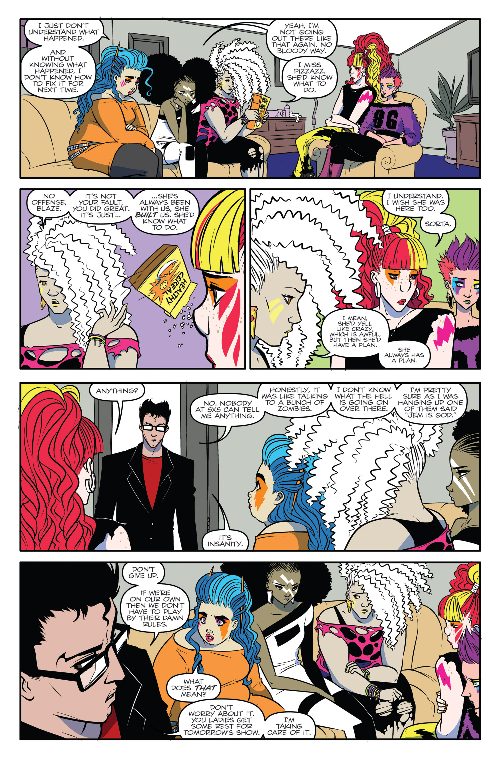 Read online Jem and The Holograms comic -  Issue #14 - 8