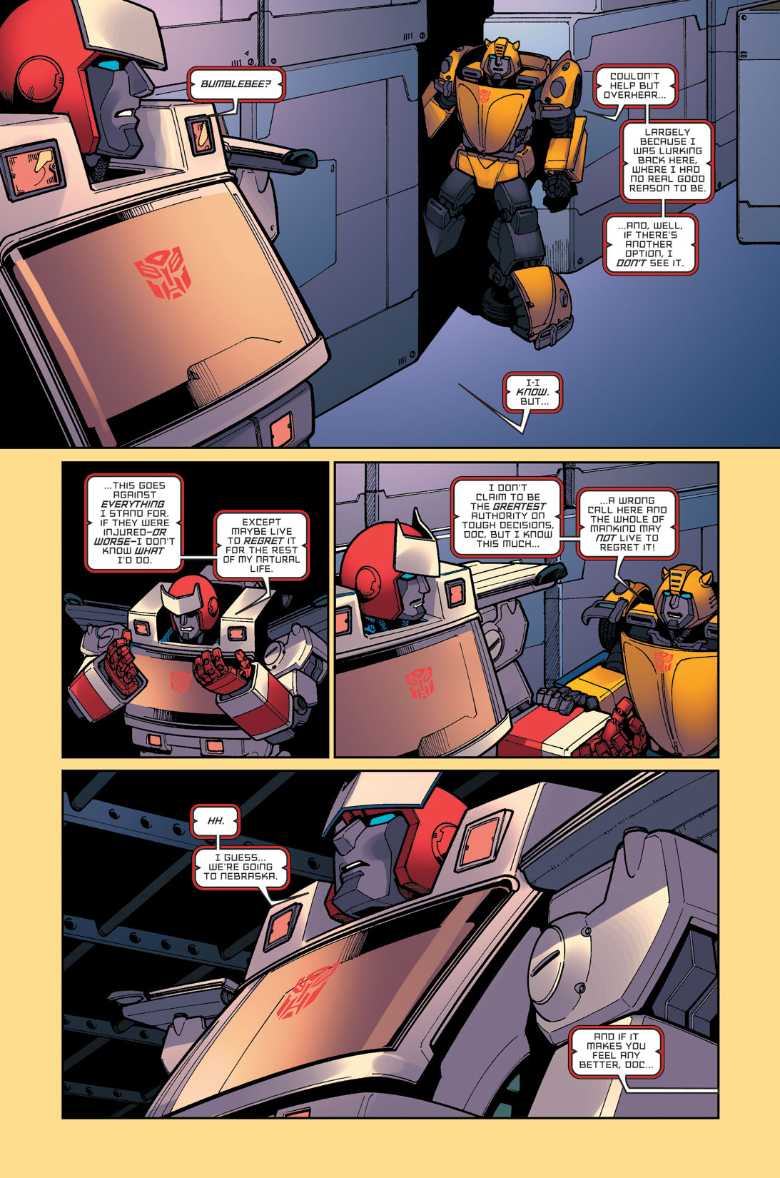 Read online The Transformers: Infiltration comic -  Issue #3 - 23