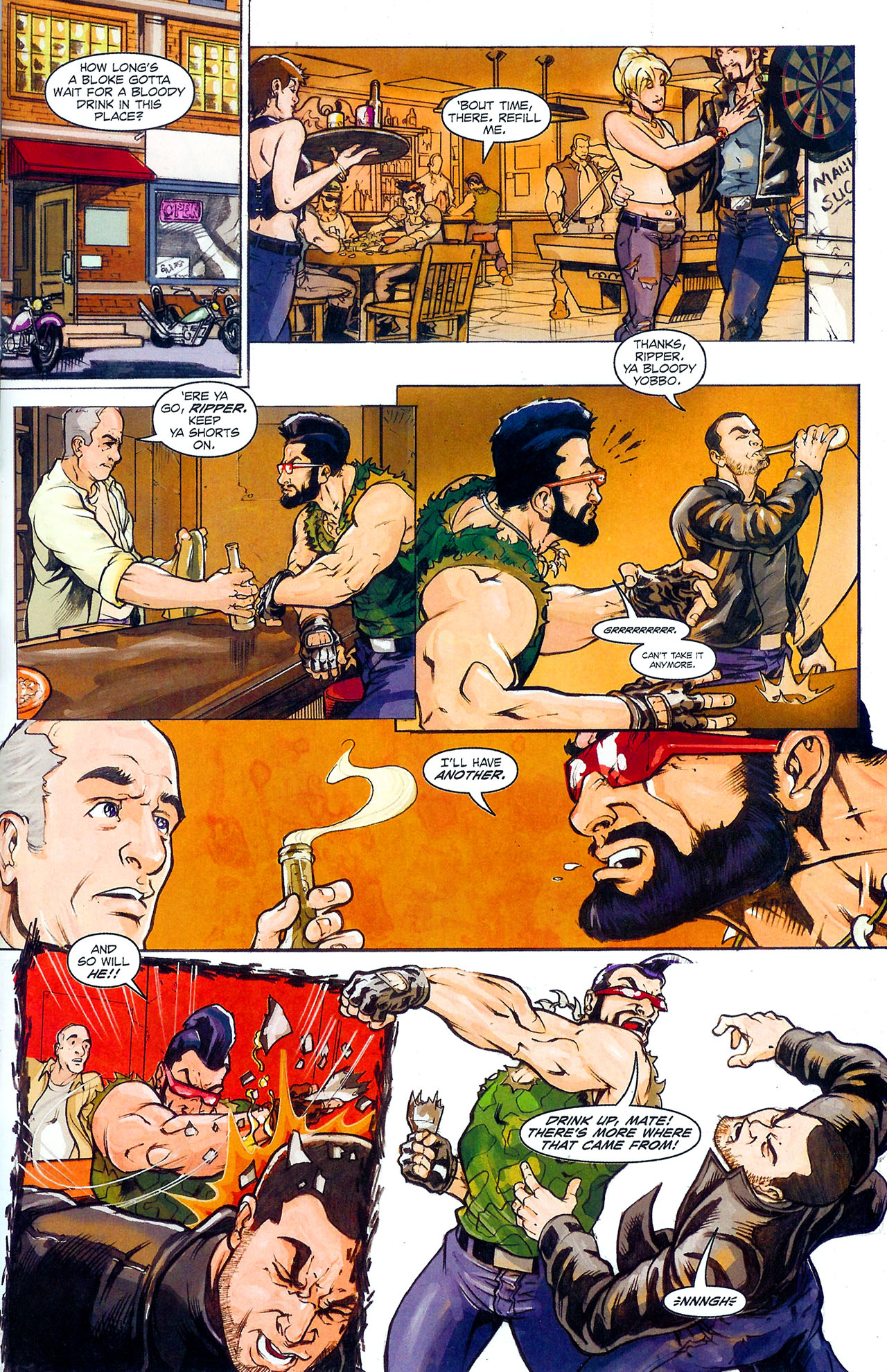 Read online G.I. Joe Dreadnoks: Declassified comic -  Issue #3 - 11