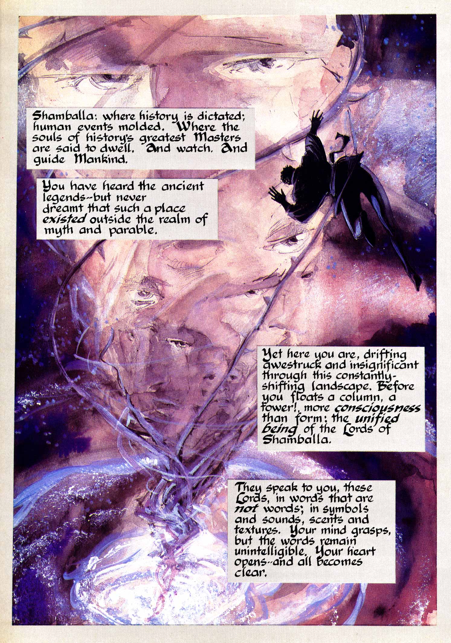 Read online Marvel Graphic Novel comic -  Issue #23 - Dr. Strange Into Shamballa - 23