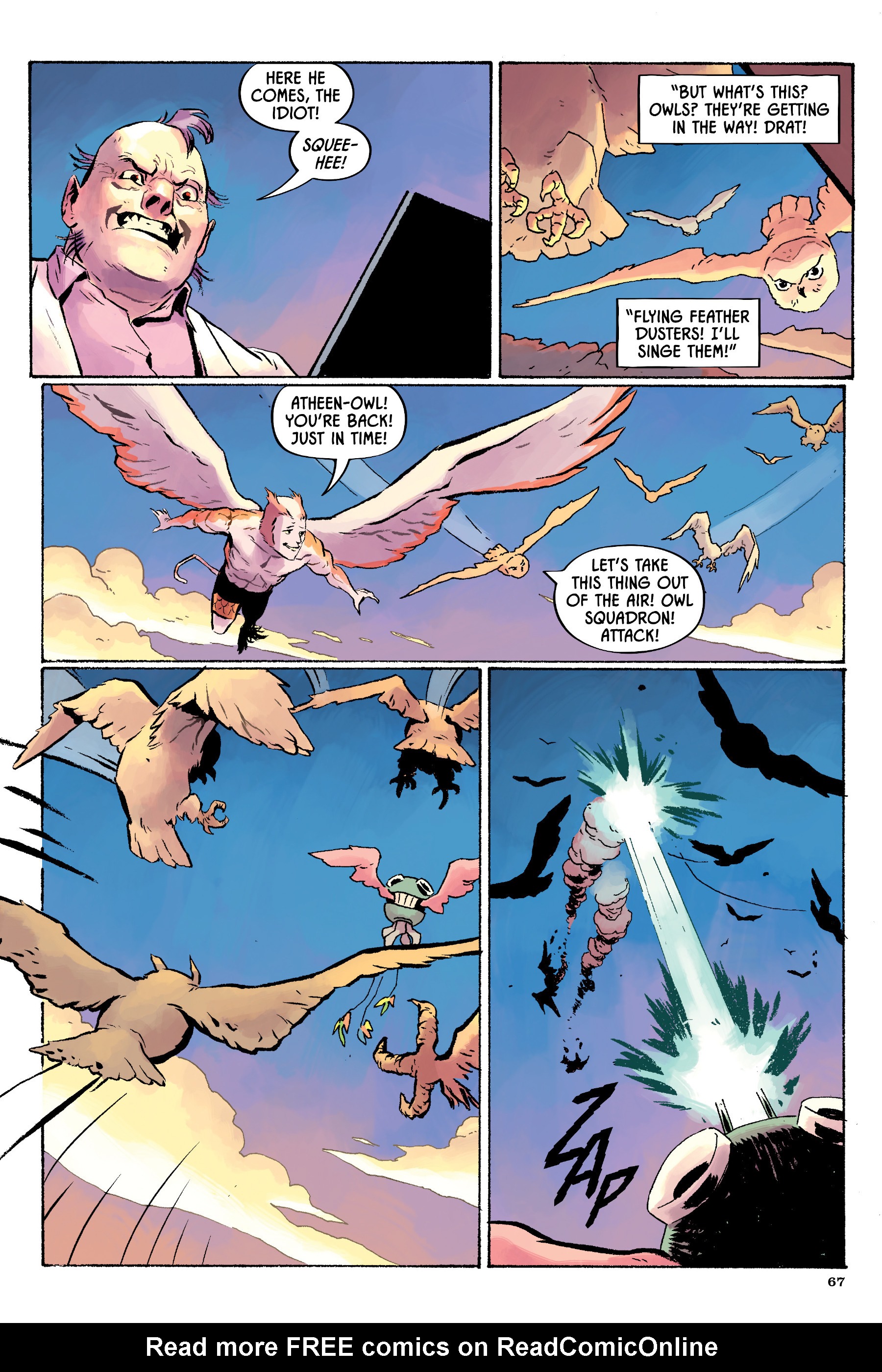 Read online Angel Catbird comic -  Issue # TPB 2 - 68