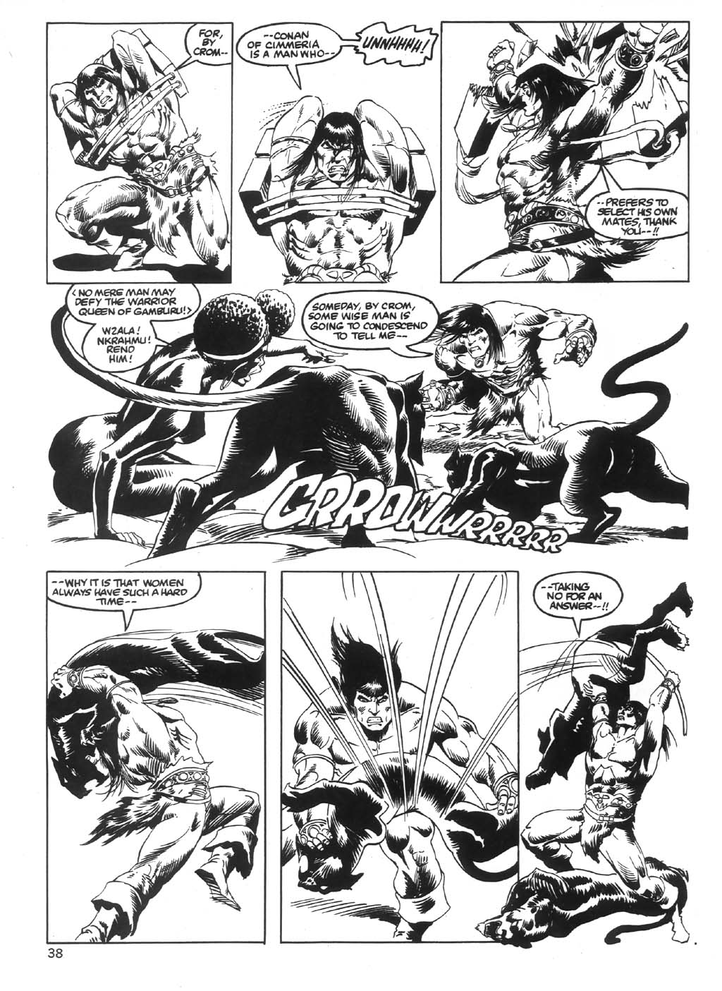 The Savage Sword Of Conan issue 97 - Page 38