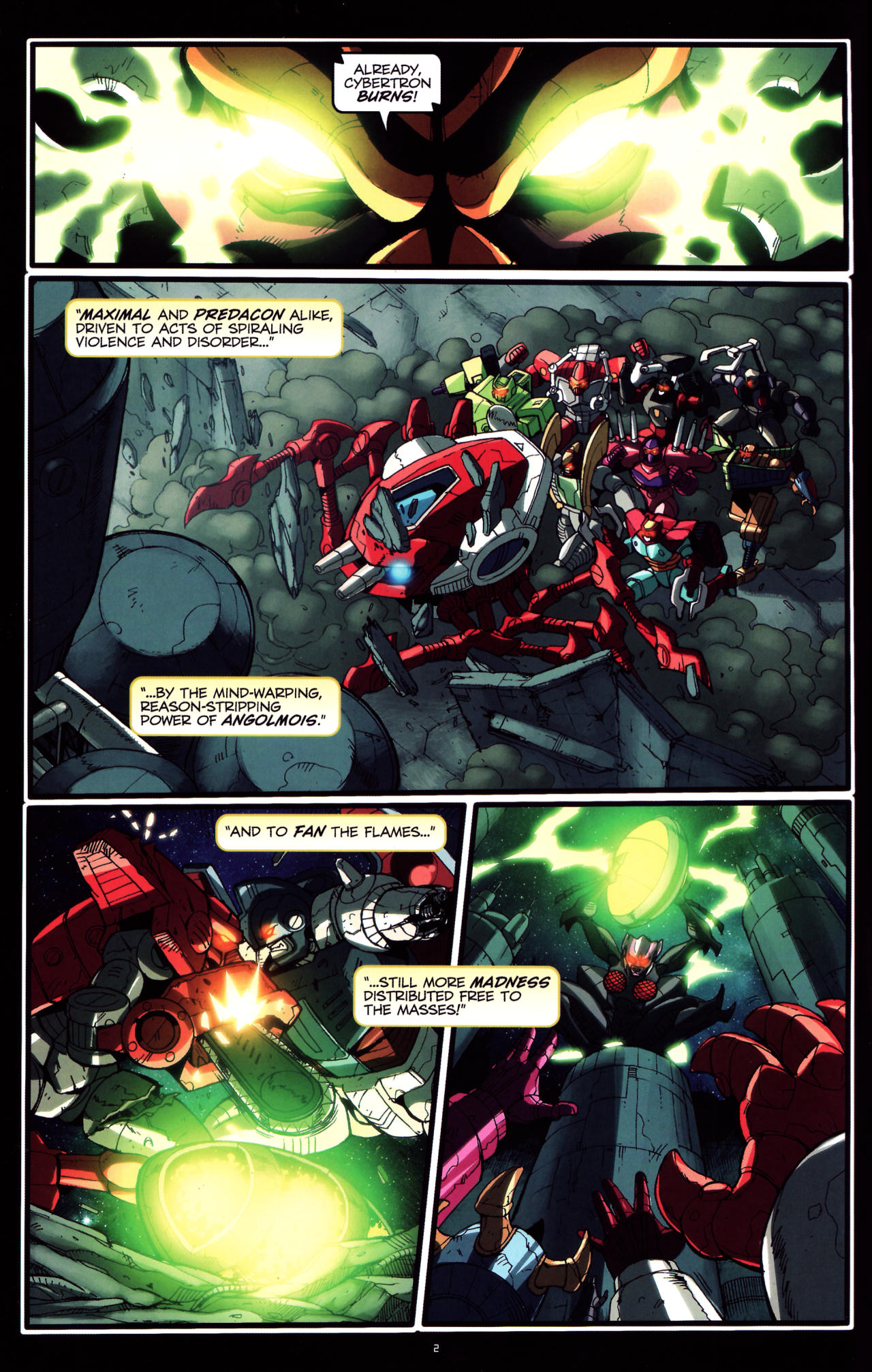 Read online Transformers: Beast Wars: The Ascending comic -  Issue #4 - 4