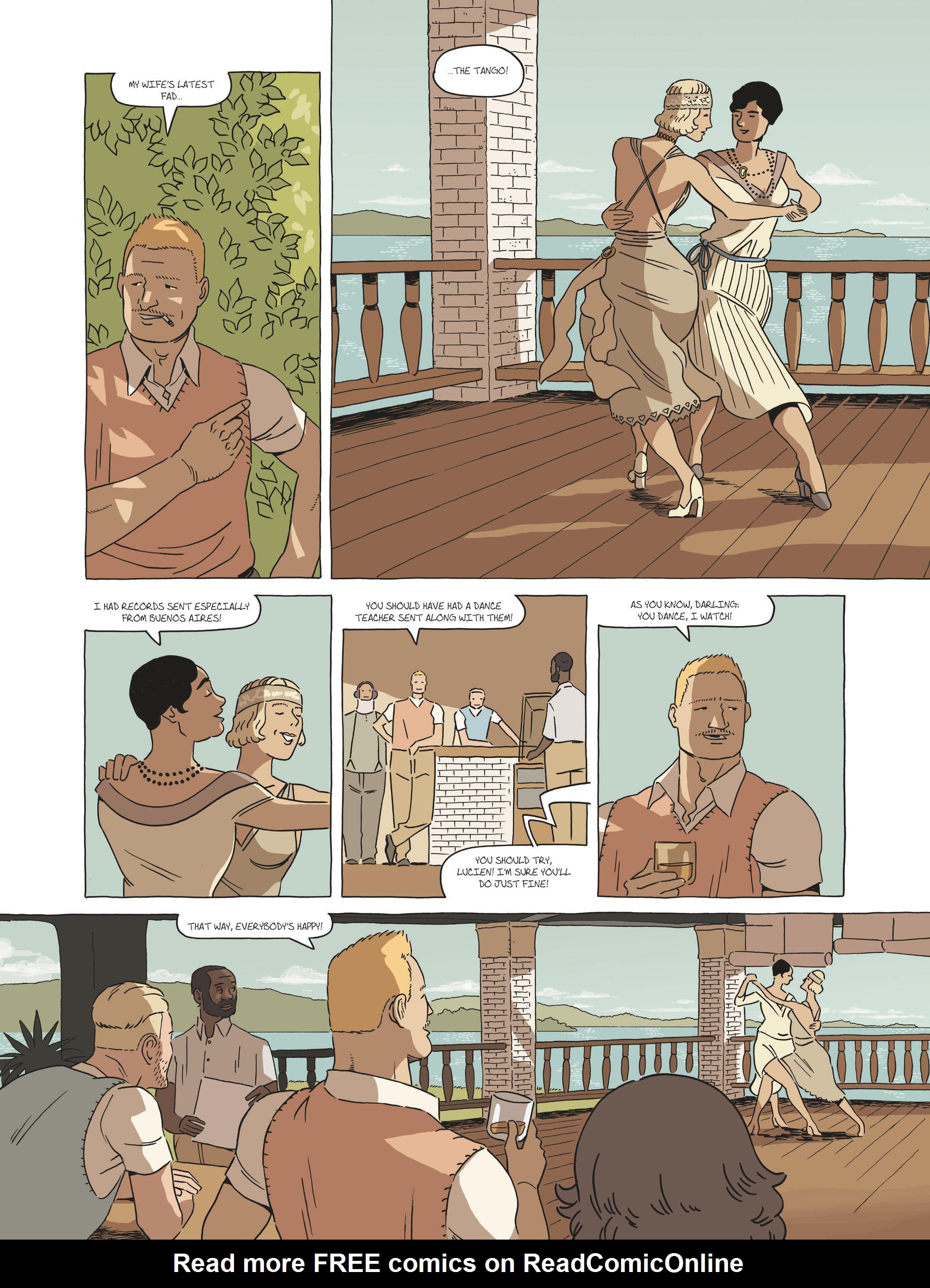 Read online Zidrou-Beuchot's African Trilogy comic -  Issue # TPB 2 - 33