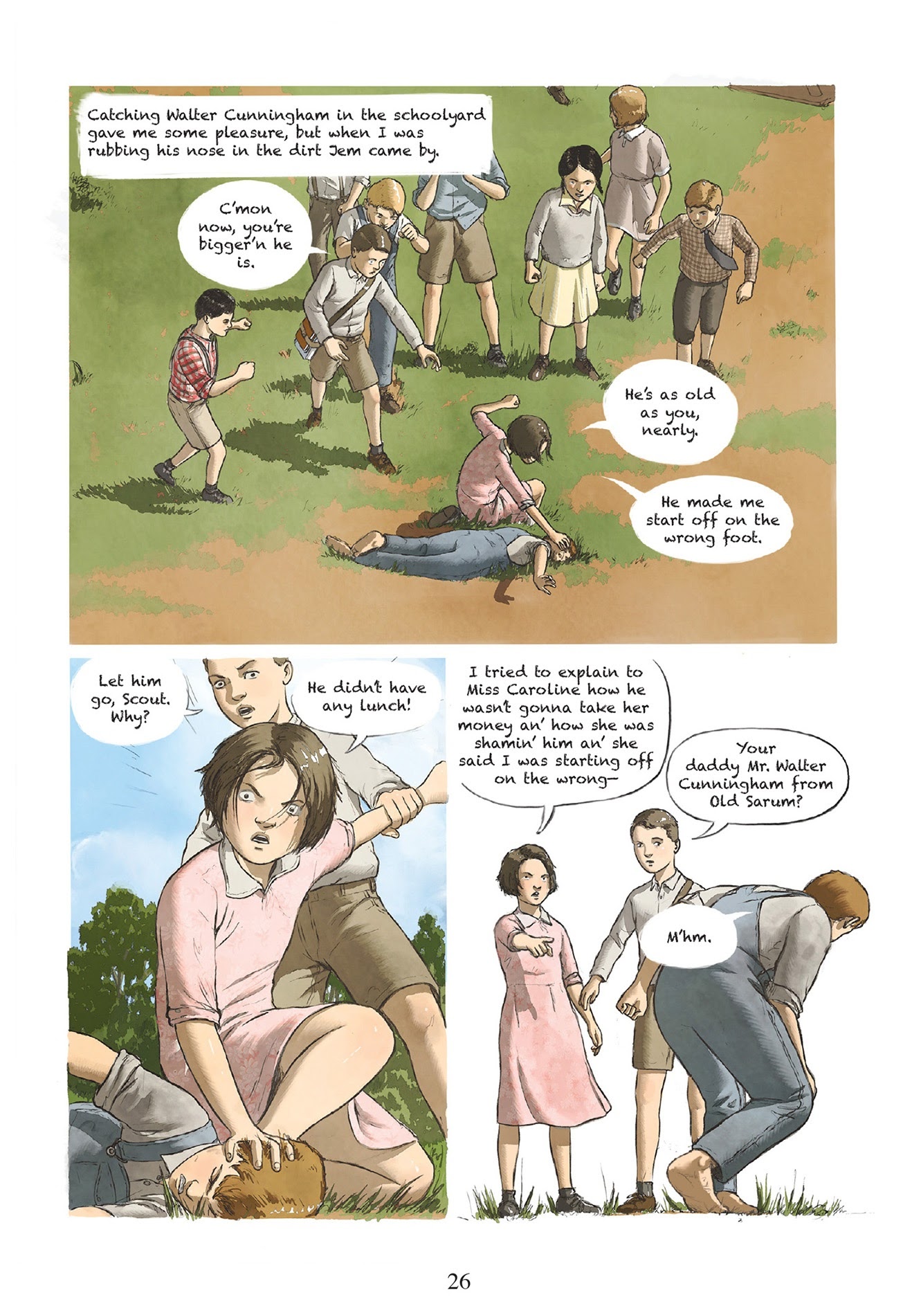 Read online To Kill a Mockingbird: A Graphic Novel comic -  Issue # TPB (Part 1) - 34