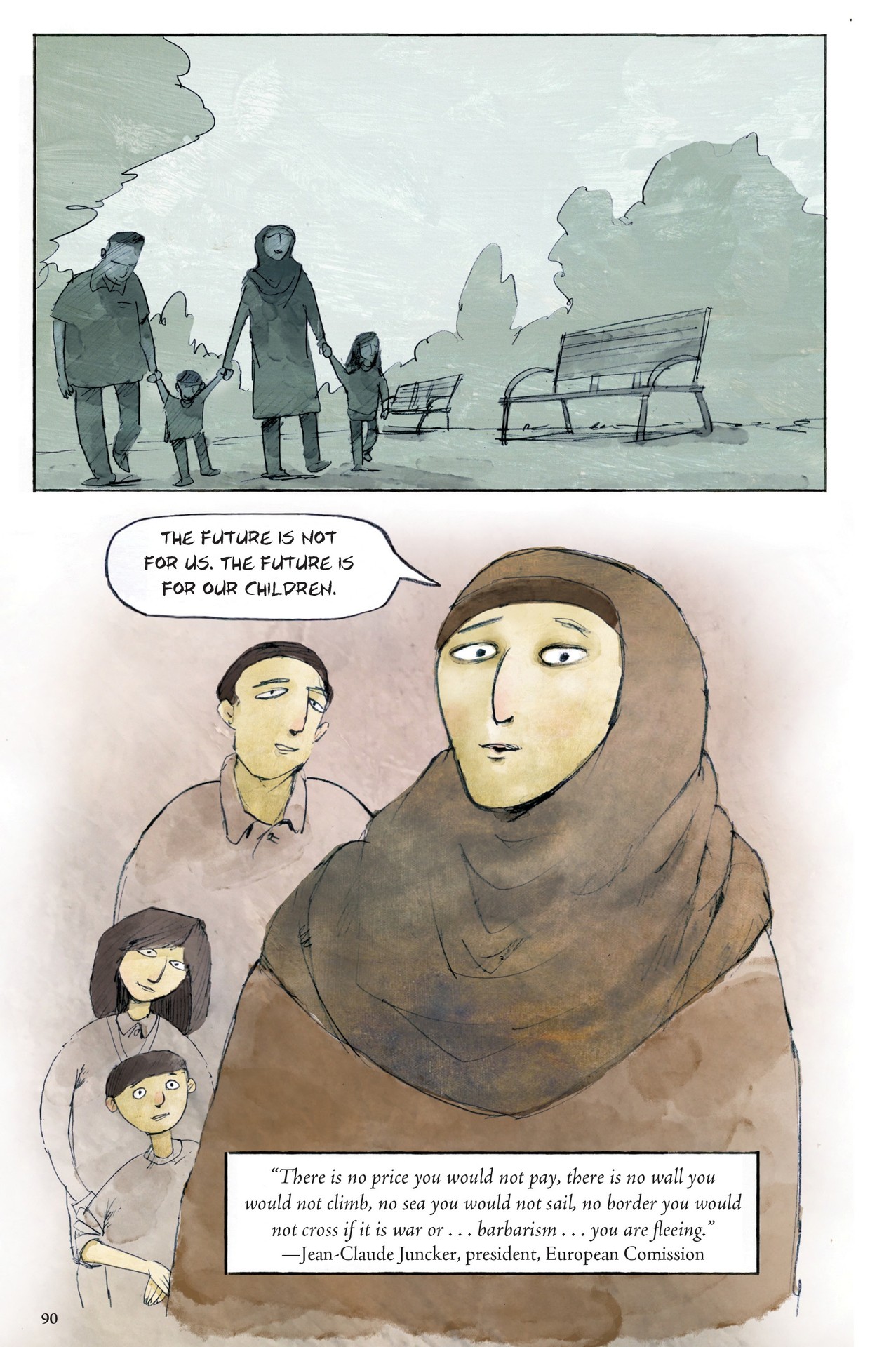 Read online The Unwanted: Stories of the Syrian Refugees comic -  Issue # TPB - 82