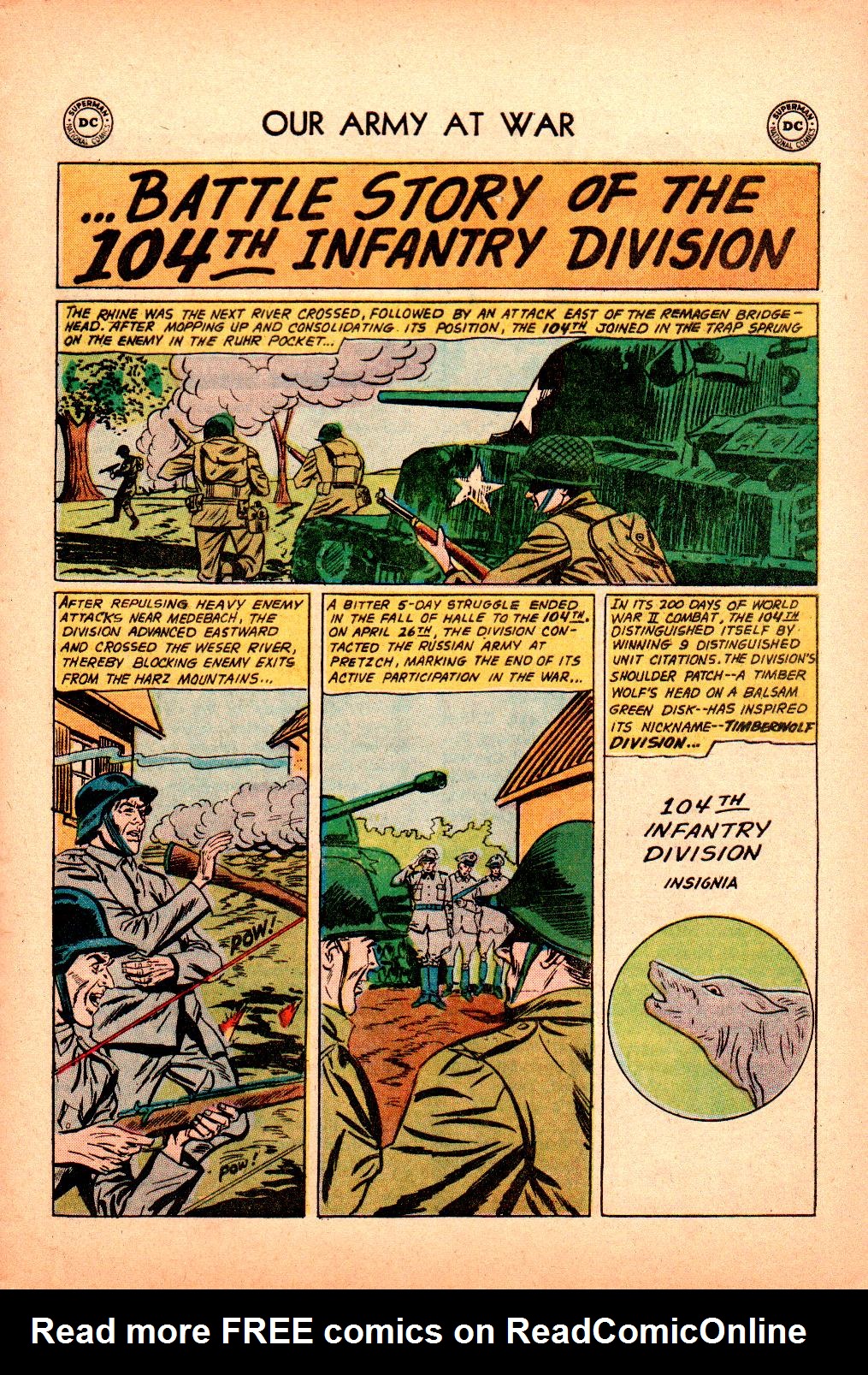 Read online Our Army at War (1952) comic -  Issue #101 - 21