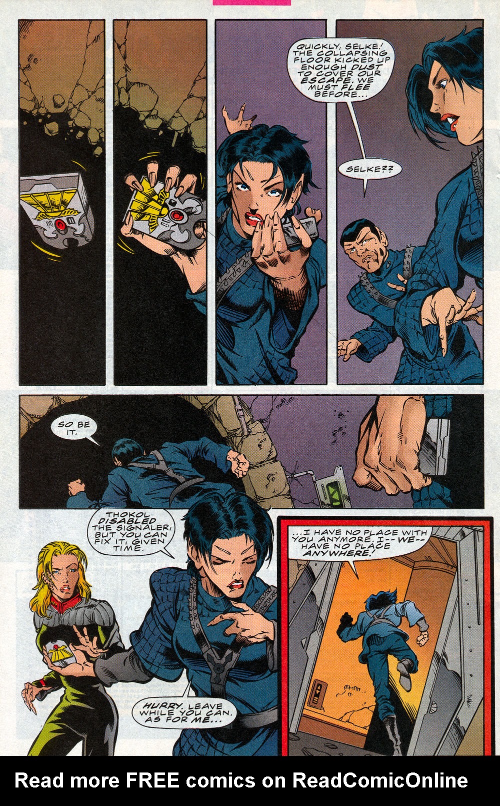 Read online Star Trek: Starfleet Academy (1996) comic -  Issue #16 - 20