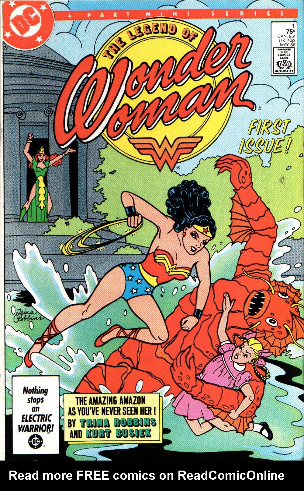 The Legend of Wonder Woman (1986) issue 1 - Page 1