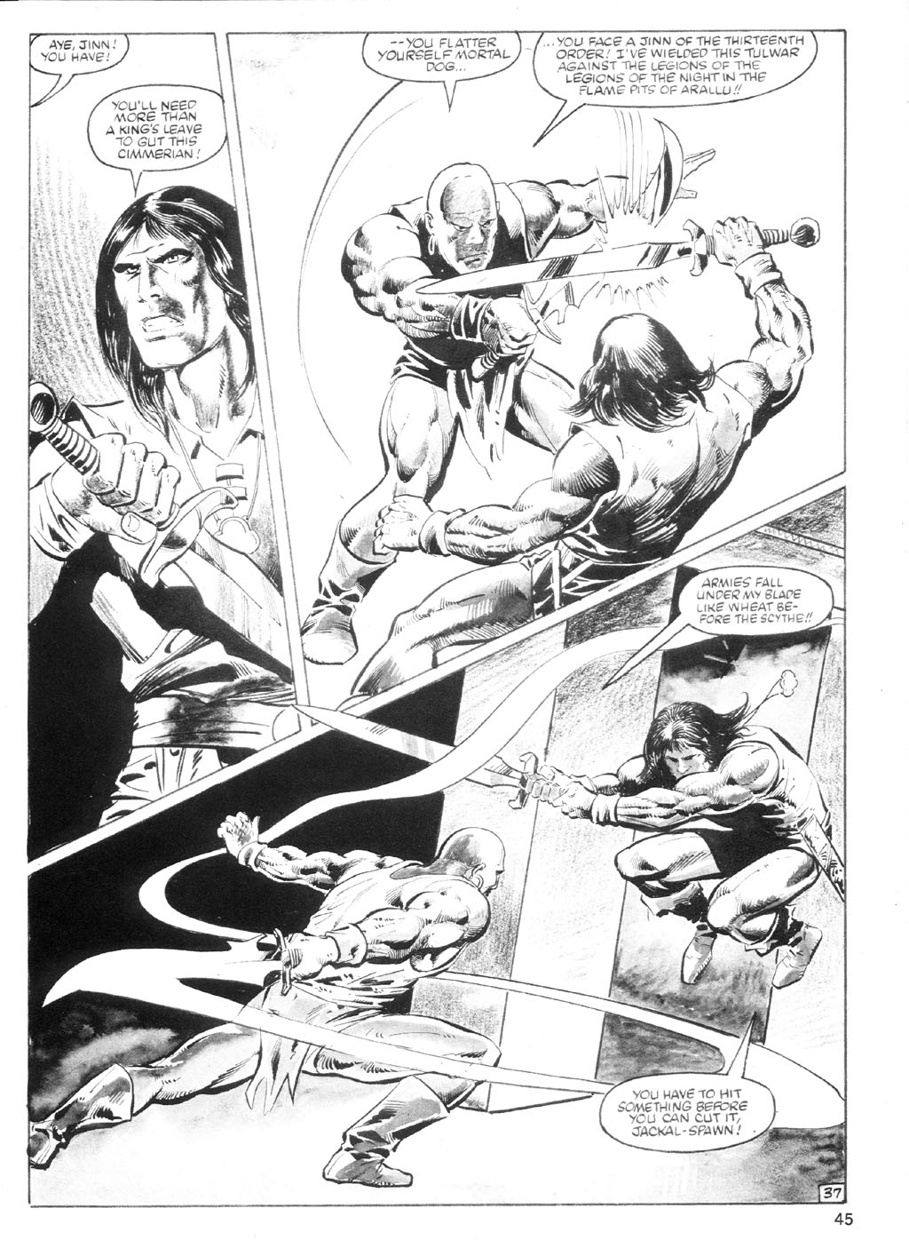 Read online The Savage Sword Of Conan comic -  Issue #94 - 44