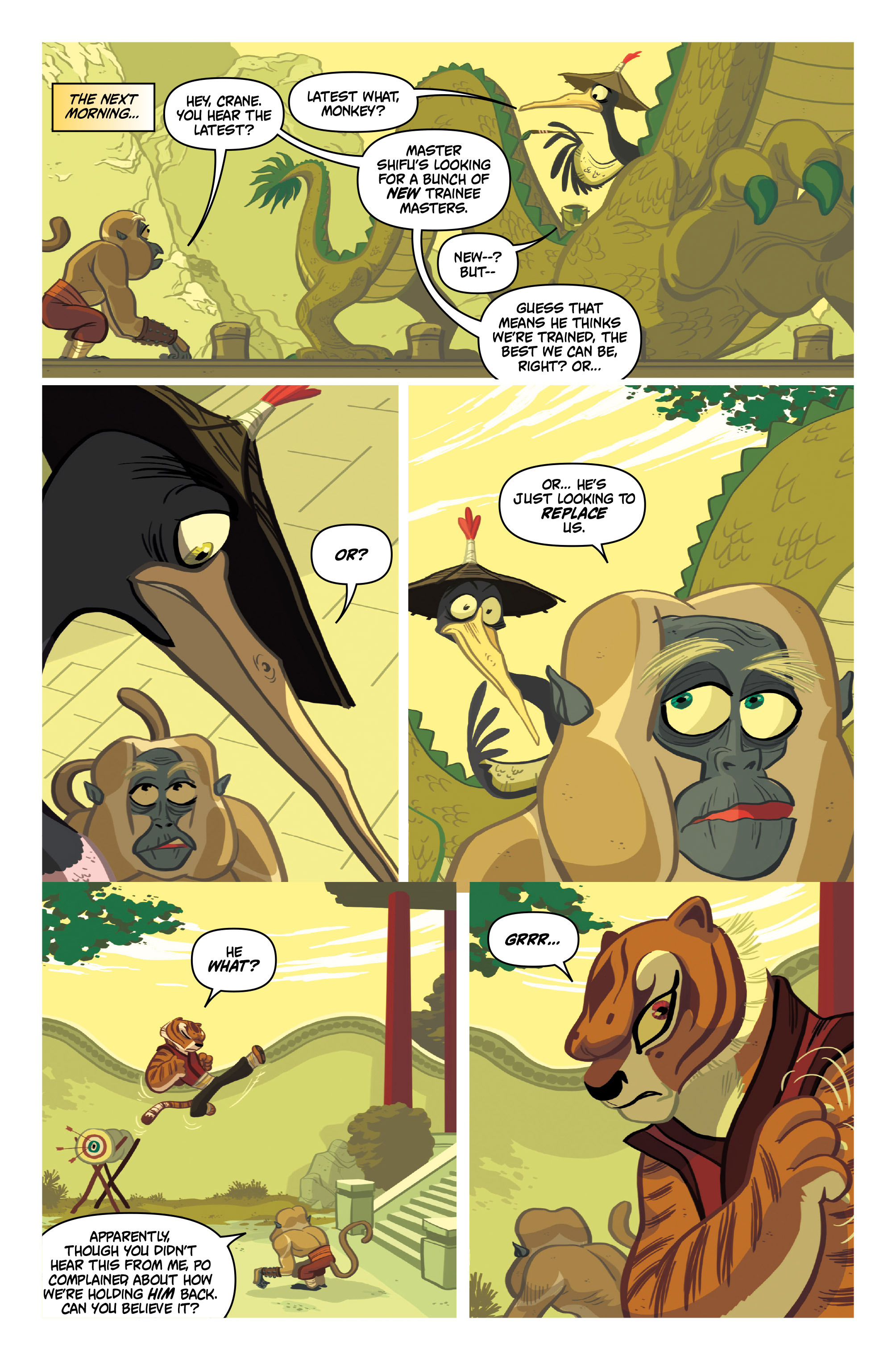 Read online DreamWorks Kung Fu Panda comic -  Issue #4 - 15