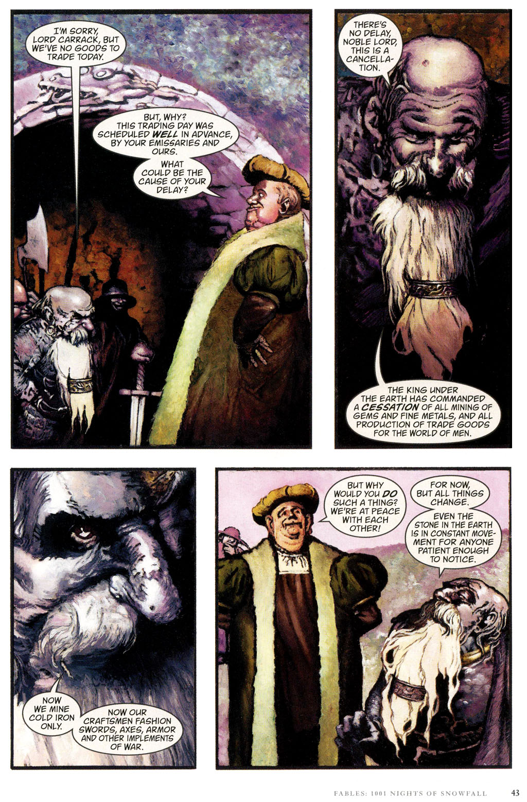 Read online Fables: 1001 Nights of Snowfall comic -  Issue # Full - 43