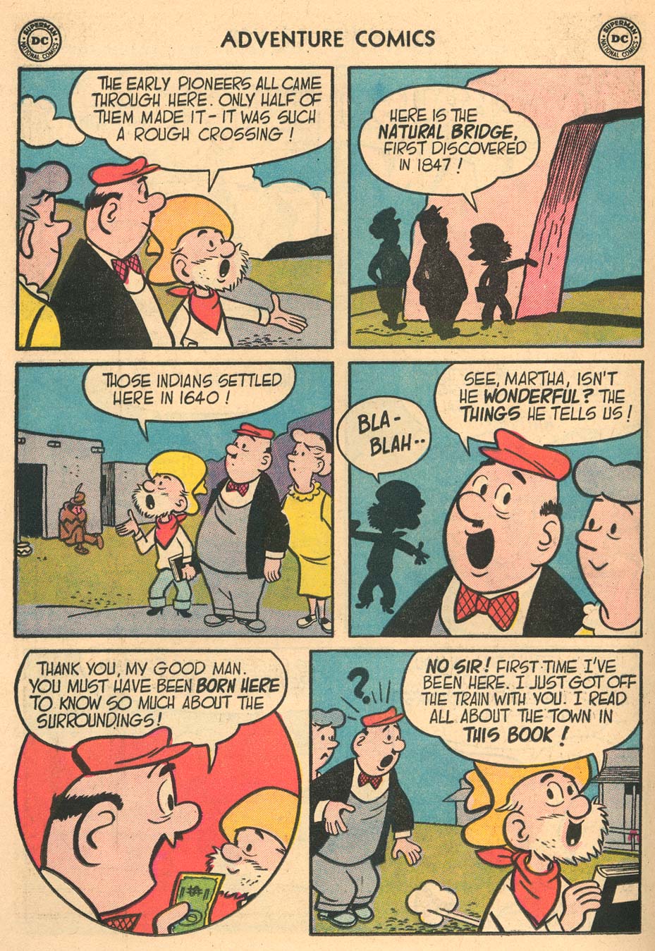 Read online Adventure Comics (1938) comic -  Issue #212 - 26