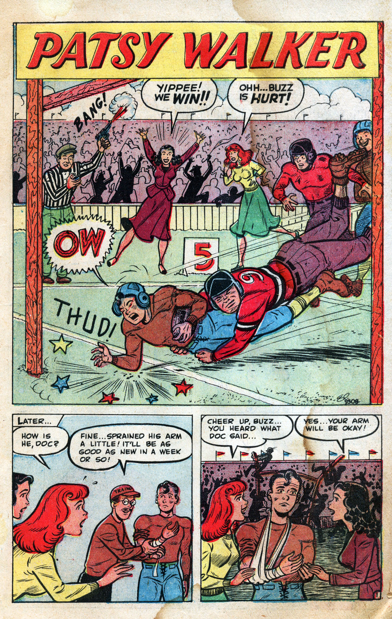 Read online Patsy Walker comic -  Issue #38 - 3