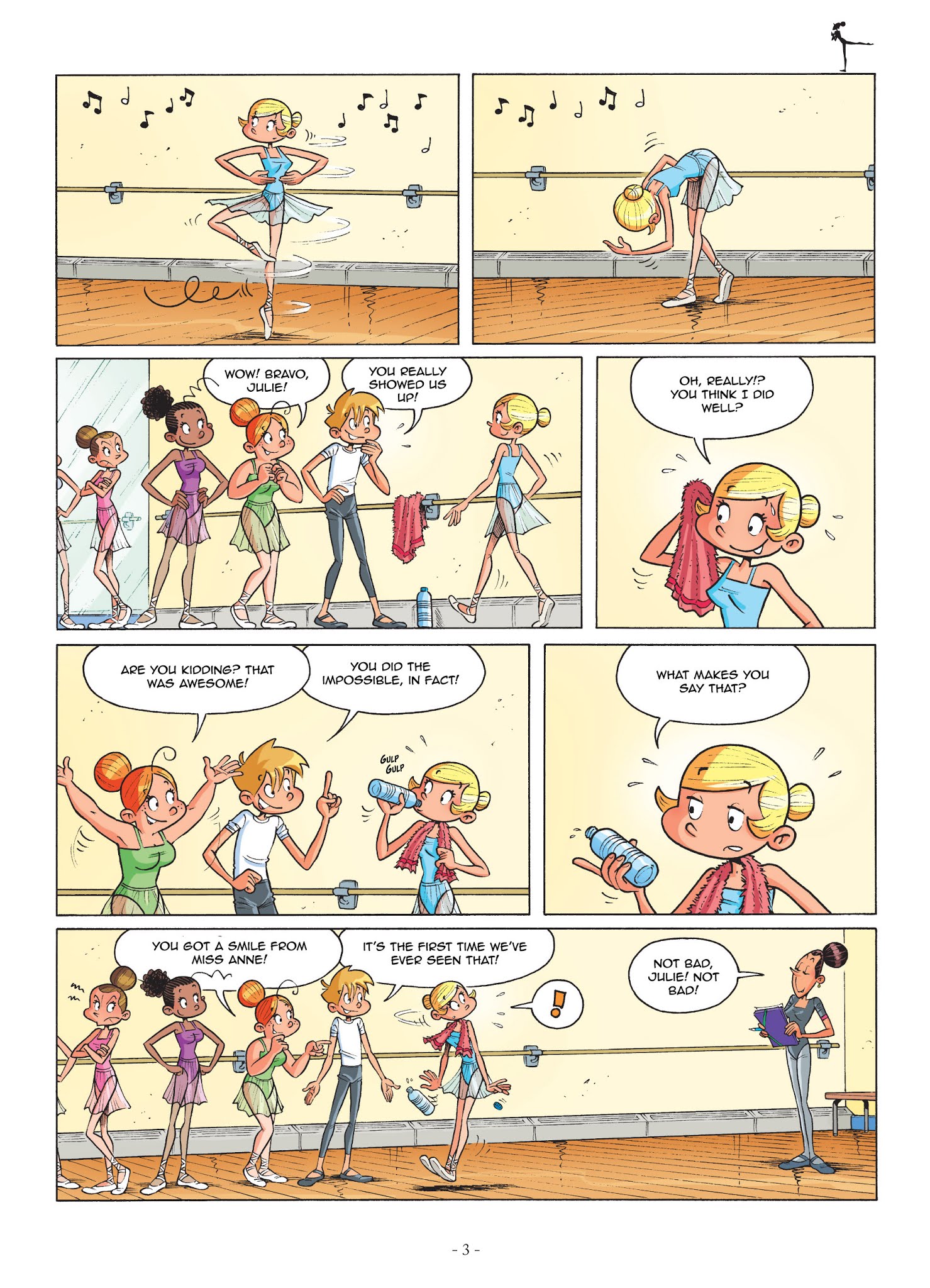 Read online Dance Class comic -  Issue # TPB 2 - 5
