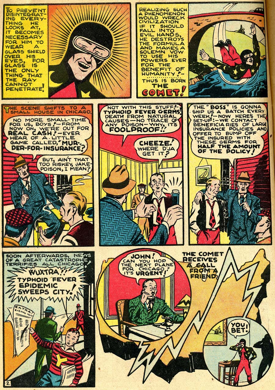 Read online Pep Comics comic -  Issue #1 - 15