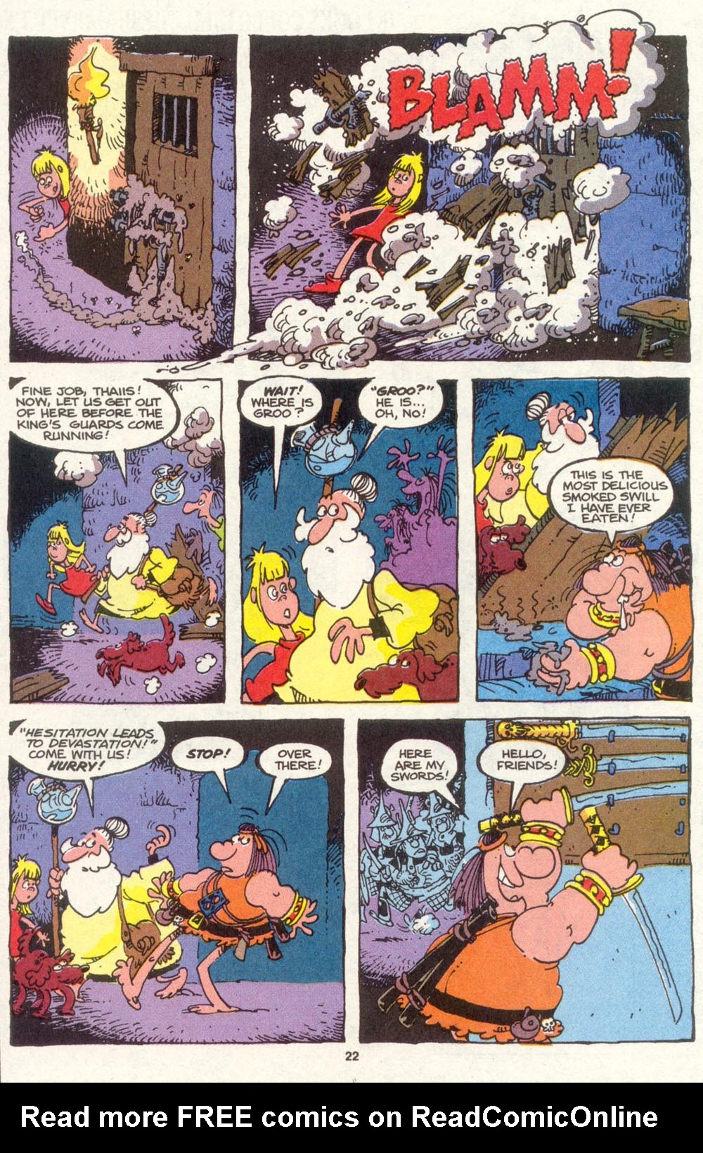 Read online Sergio Aragonés Groo the Wanderer comic -  Issue #83 - 16