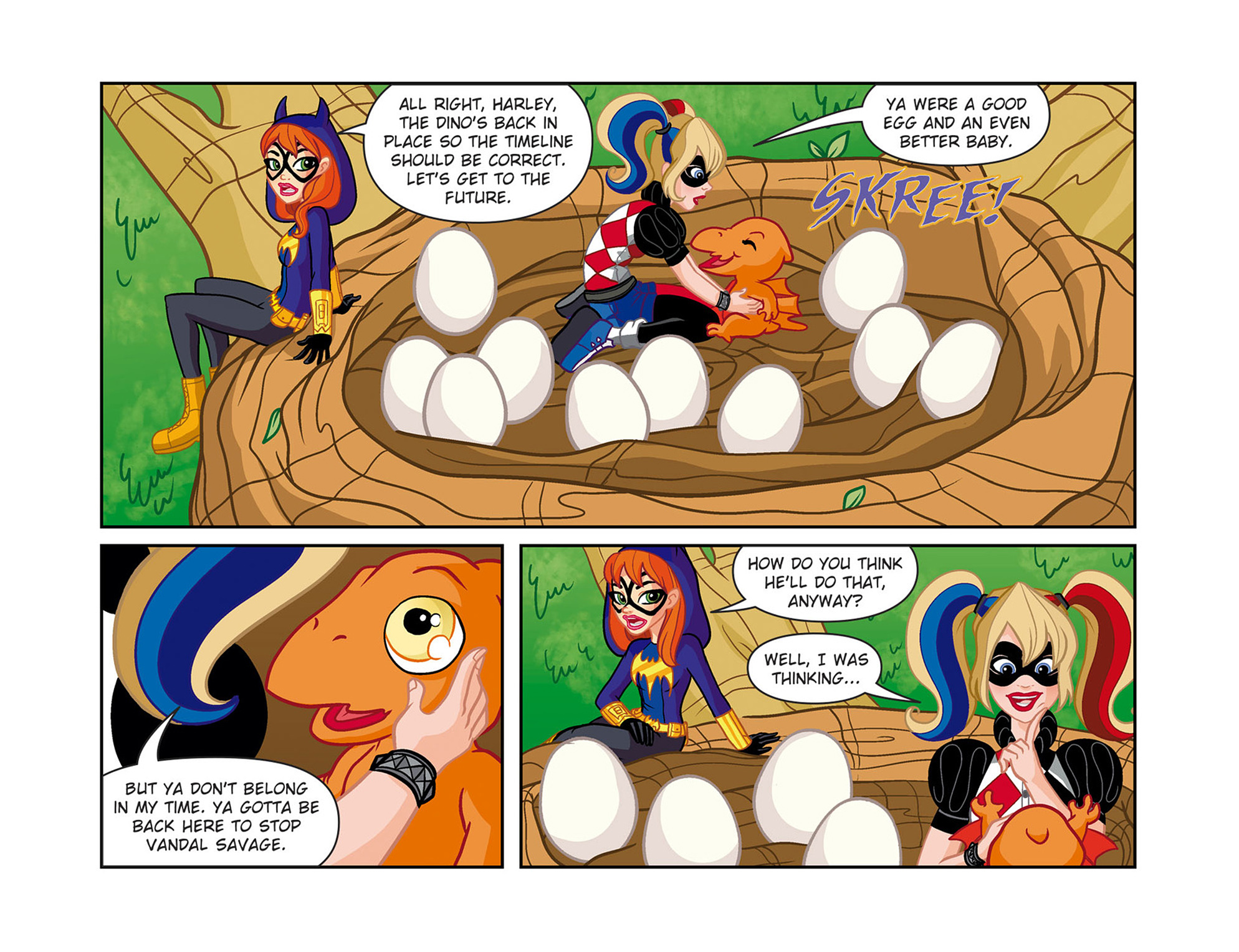 Read online DC Super Hero Girls: Past Times at Super Hero High comic -  Issue #11 - 7