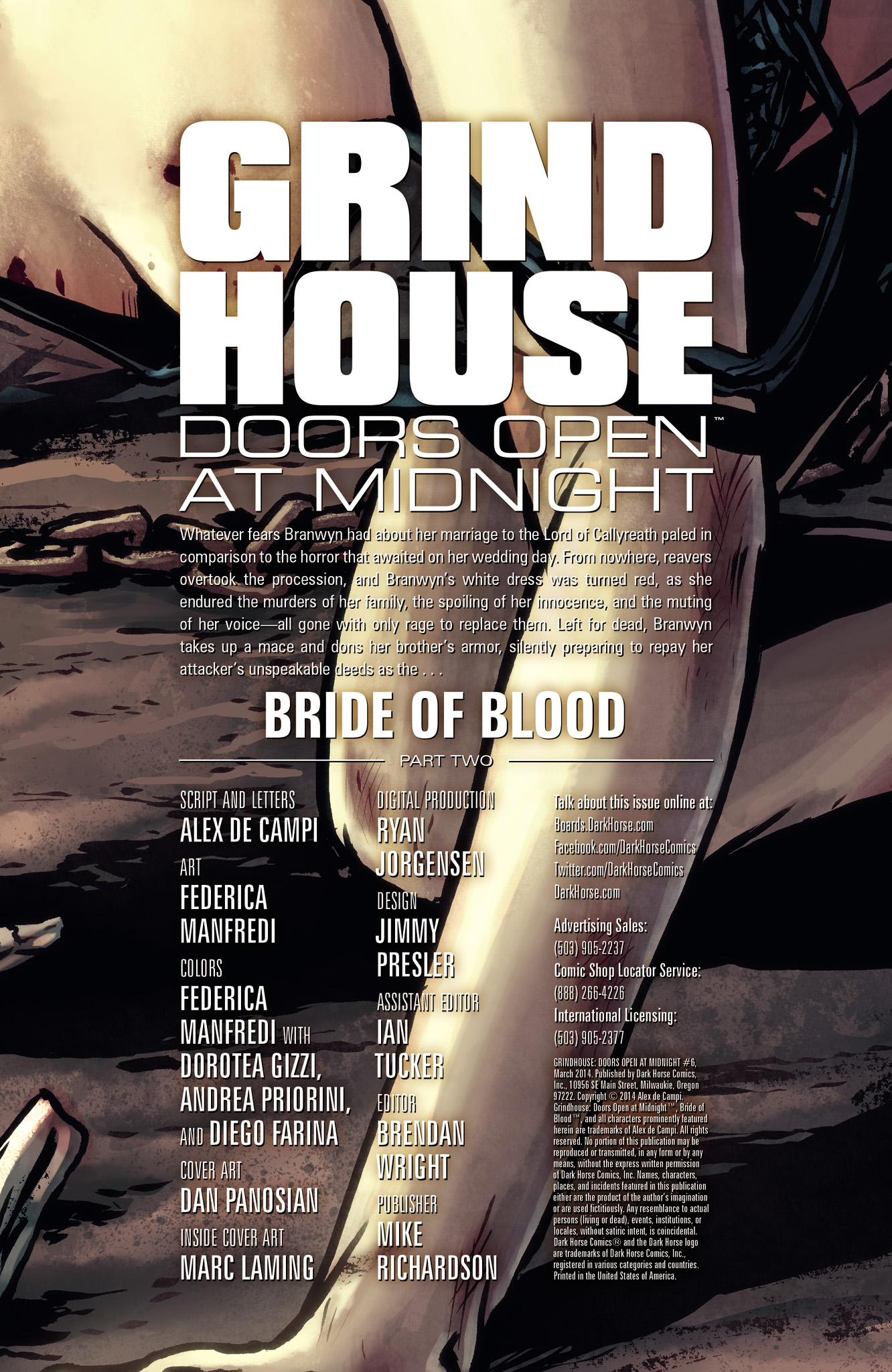 Read online Grindhouse: Doors Open At Midnight comic -  Issue #6 - 2