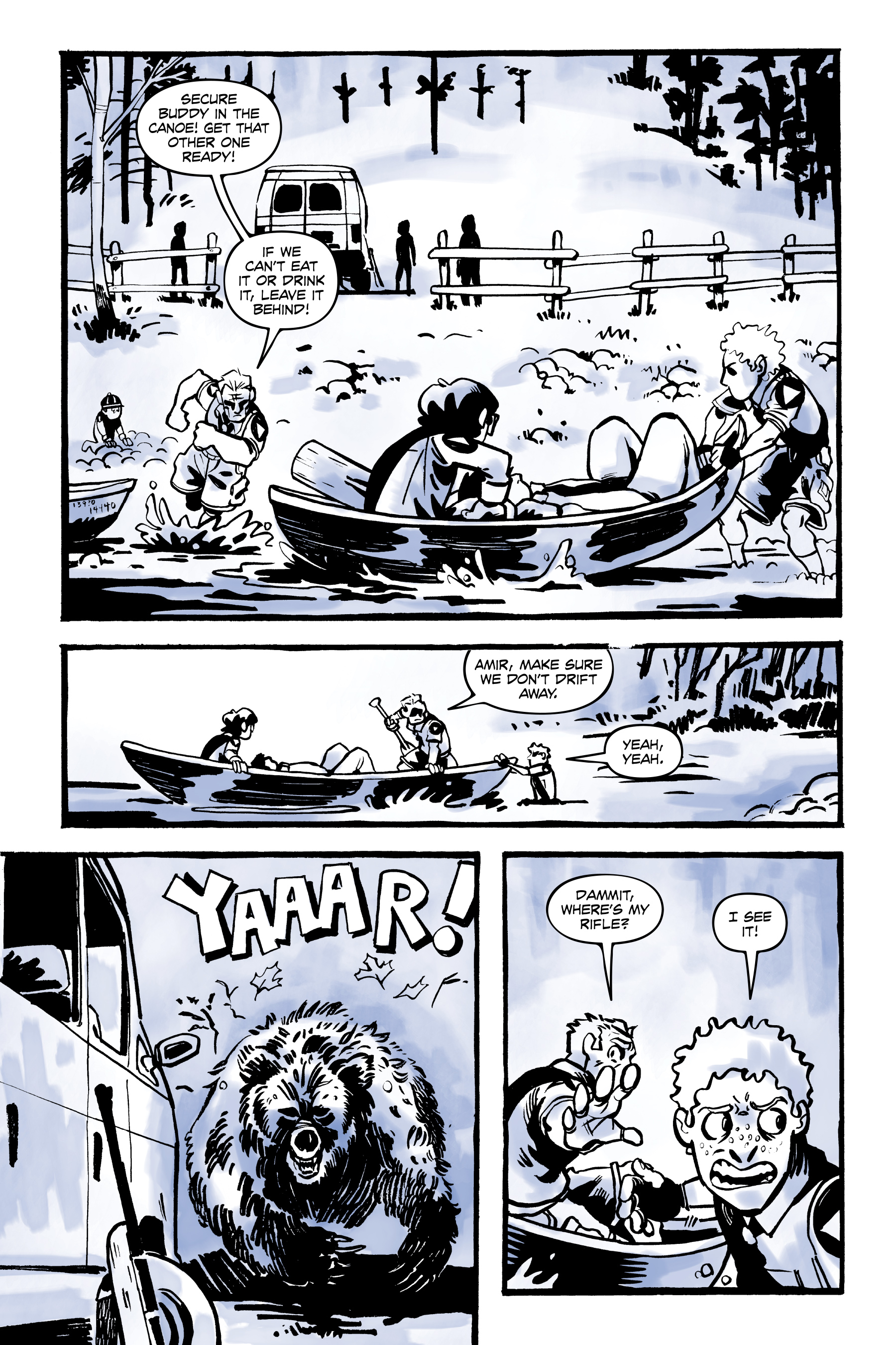 Read online Junior Braves of the Apocalypse: Out of the Woods comic -  Issue # TPB (Part 1) - 55