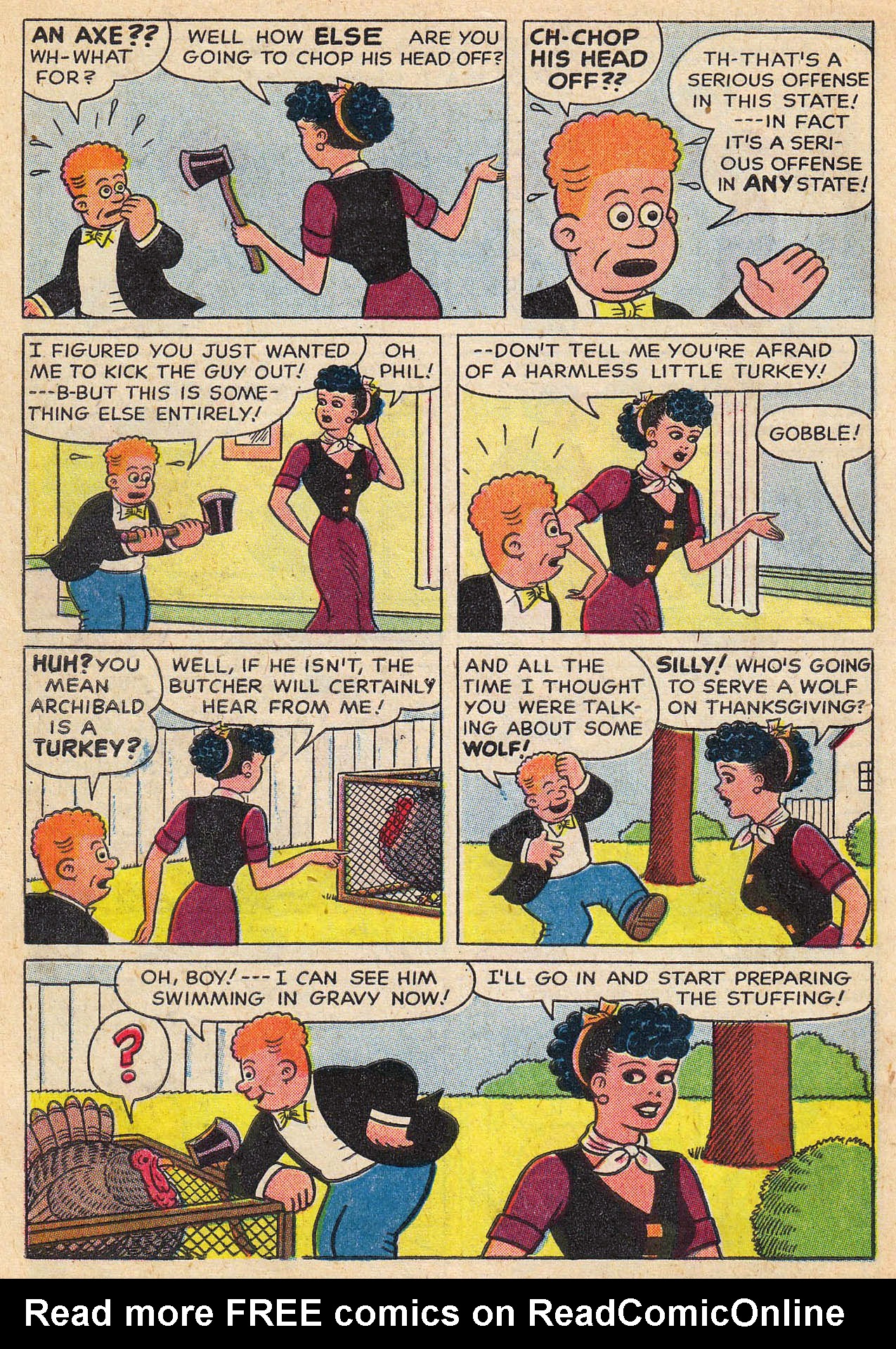 Read online Fritzi Ritz (1953) comic -  Issue #59 - 30